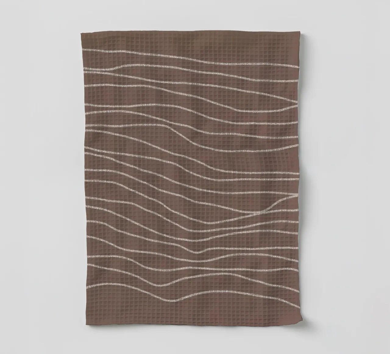 Minimal Chalk Lines on Brown | Abstract Landscape canovaccio da cucina da sabidussi