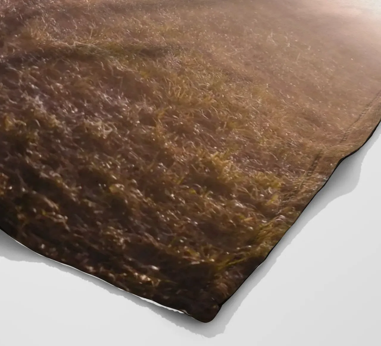 Hochland Rind - Nebelschleier über der Weide 🐮 Fleecedecke von Sibbershusum
