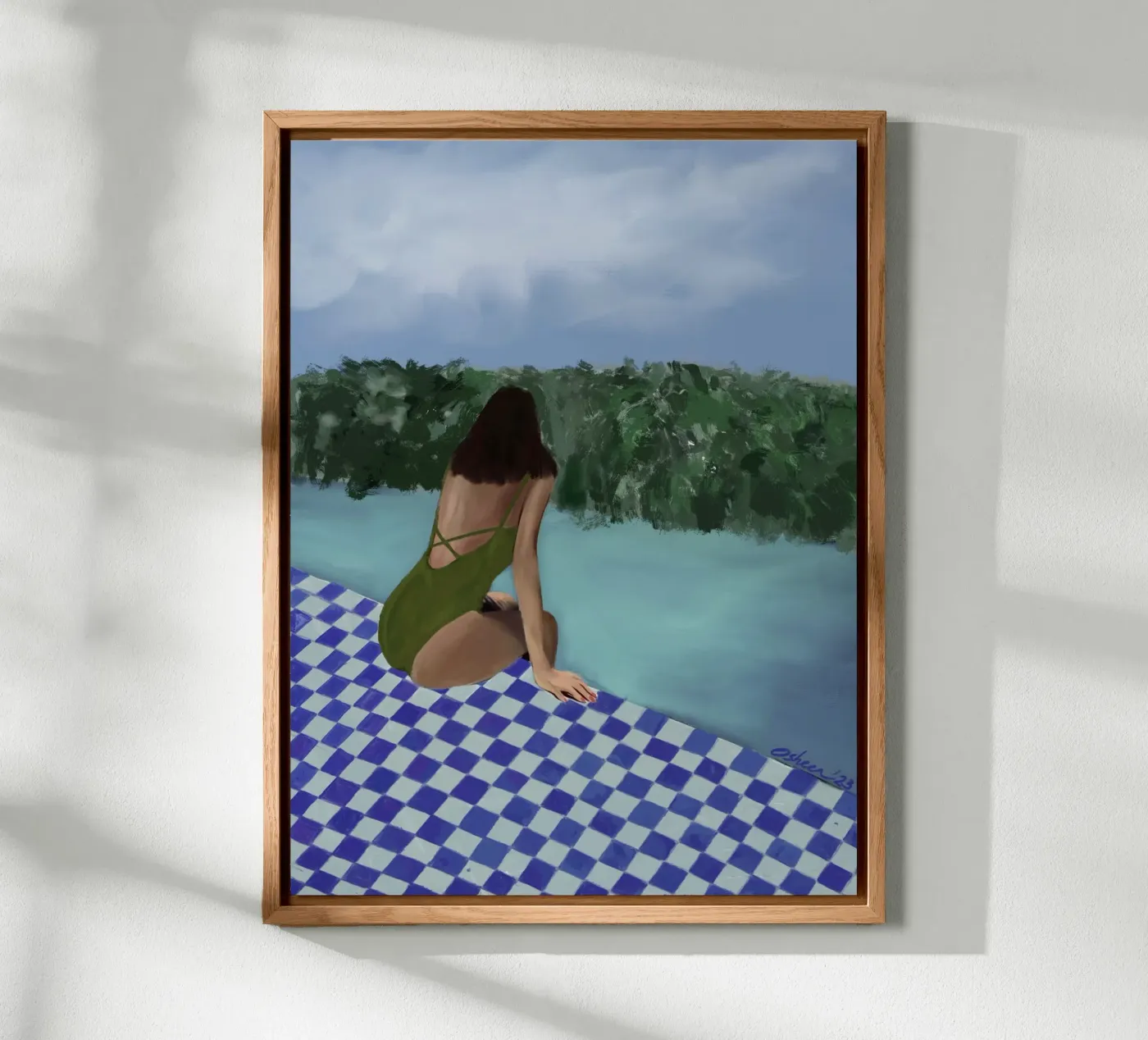 ACQUE CURATIVE pannello forex da OSHEENSGALLERY