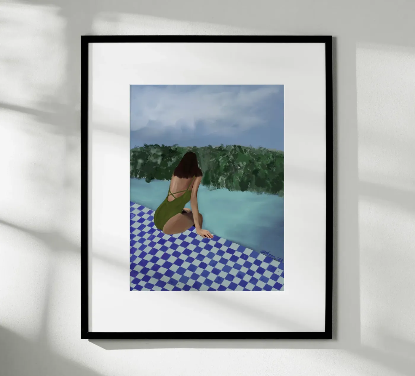 ACQUE CURATIVE poster da OSHEENSGALLERY