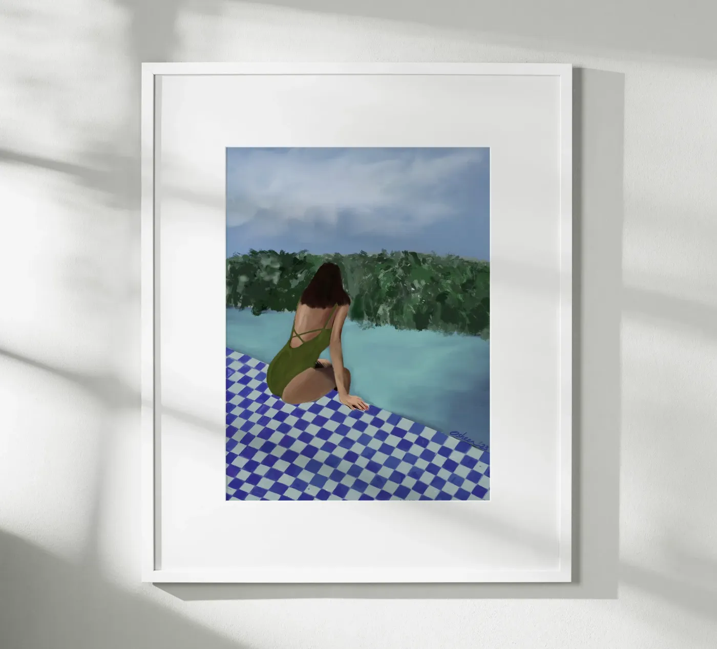 ACQUE CURATIVE poster da OSHEENSGALLERY