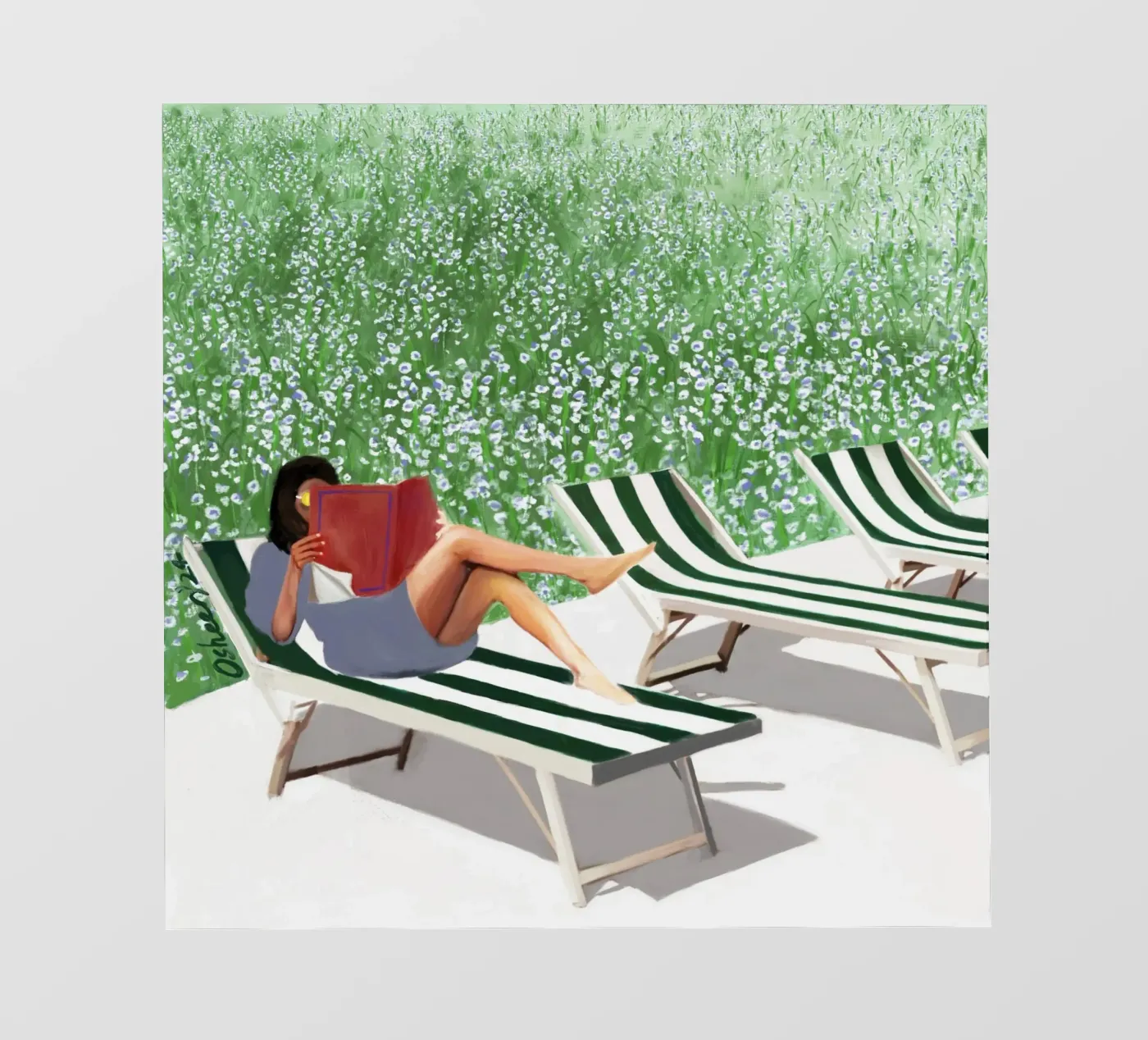 ZONGEKUSTE fotobehang van OSHEENSGALLERY