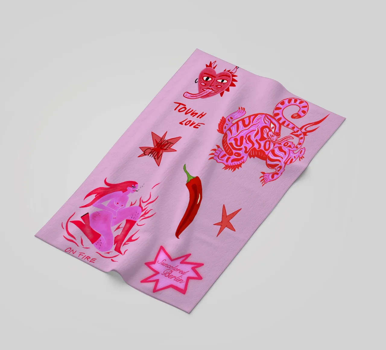 Fierce and Playful: Hot Chili Vibes telo mare da suncoloredberlin