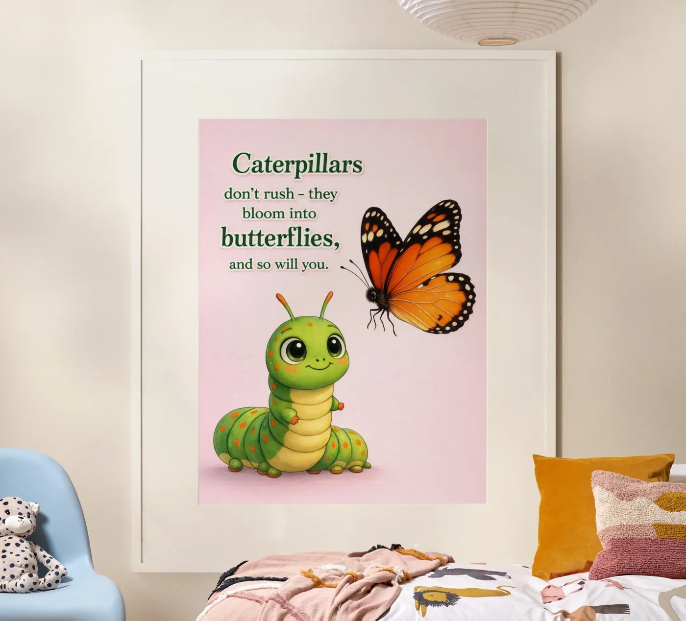 bruchi e farfalle poster da Bulaxtims