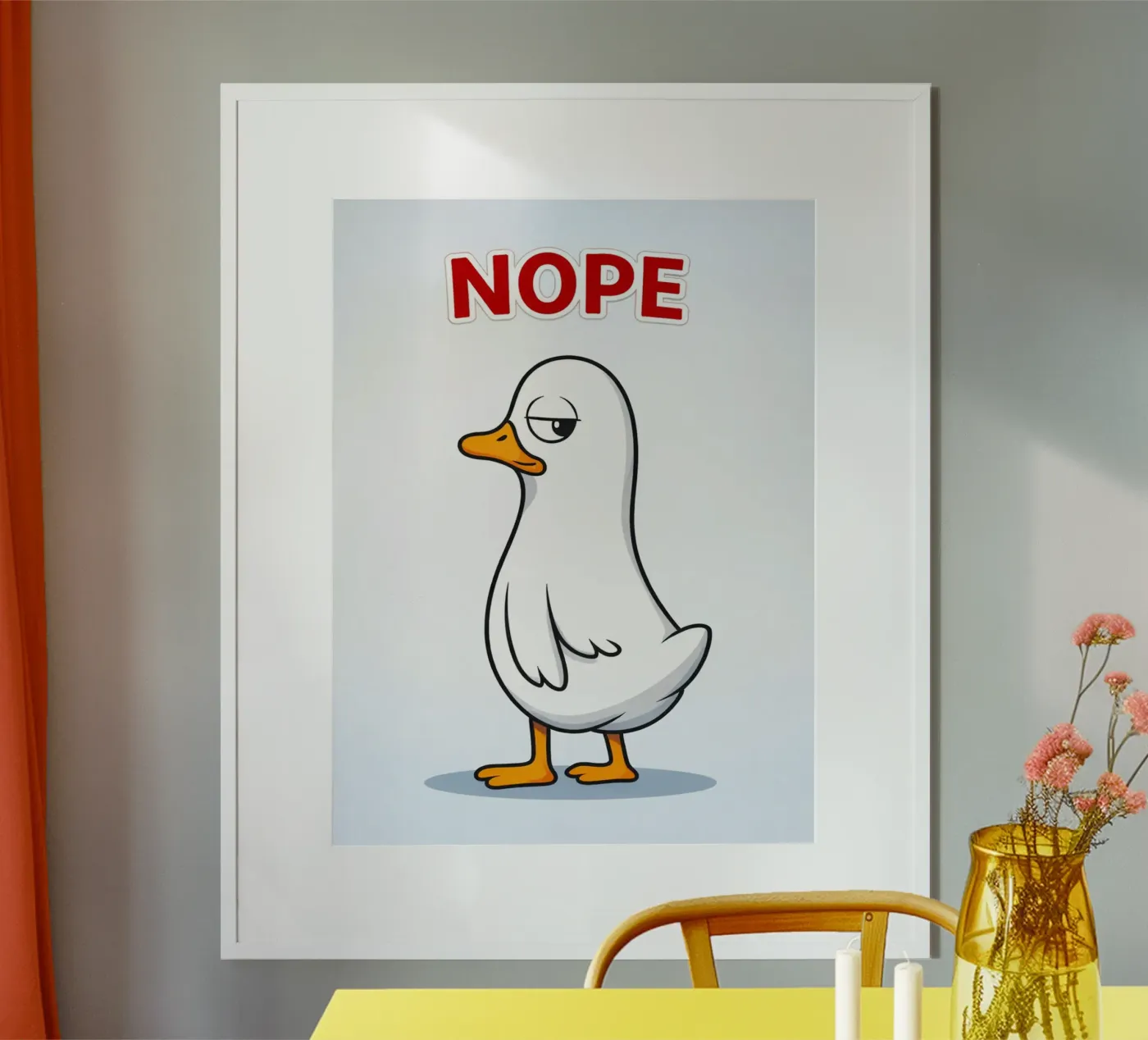 no, pigrone poster da Bulaxtims