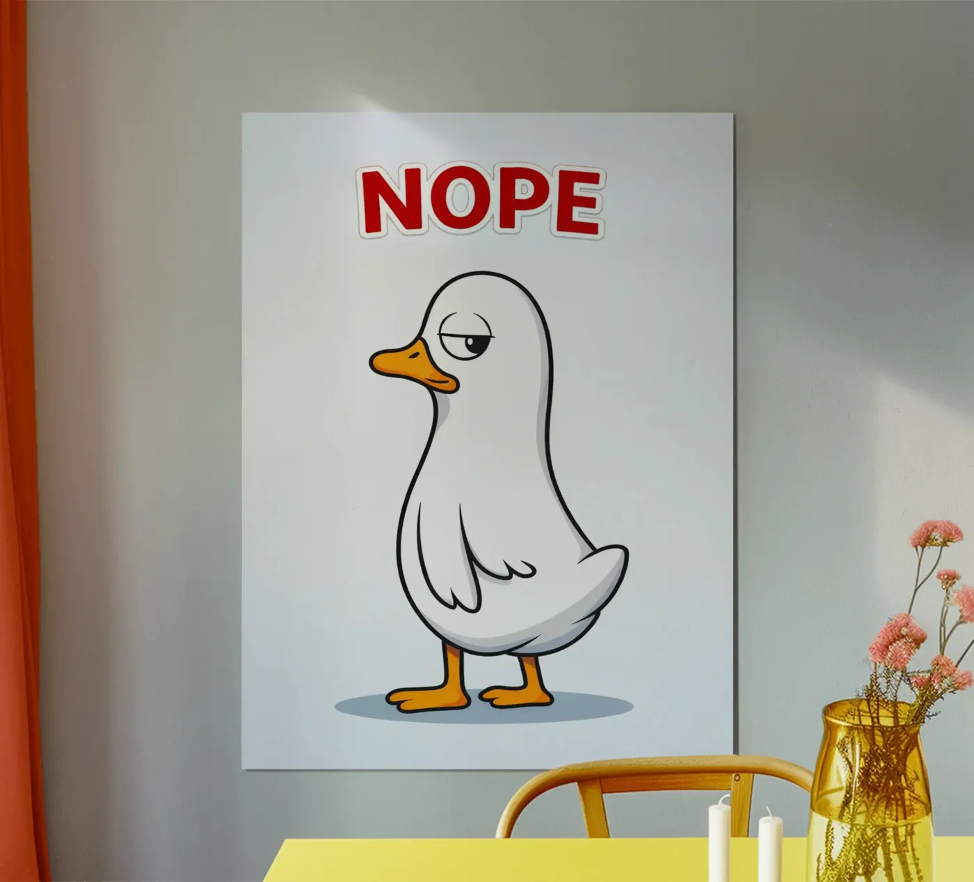 no, pigrone poster da Bulaxtims