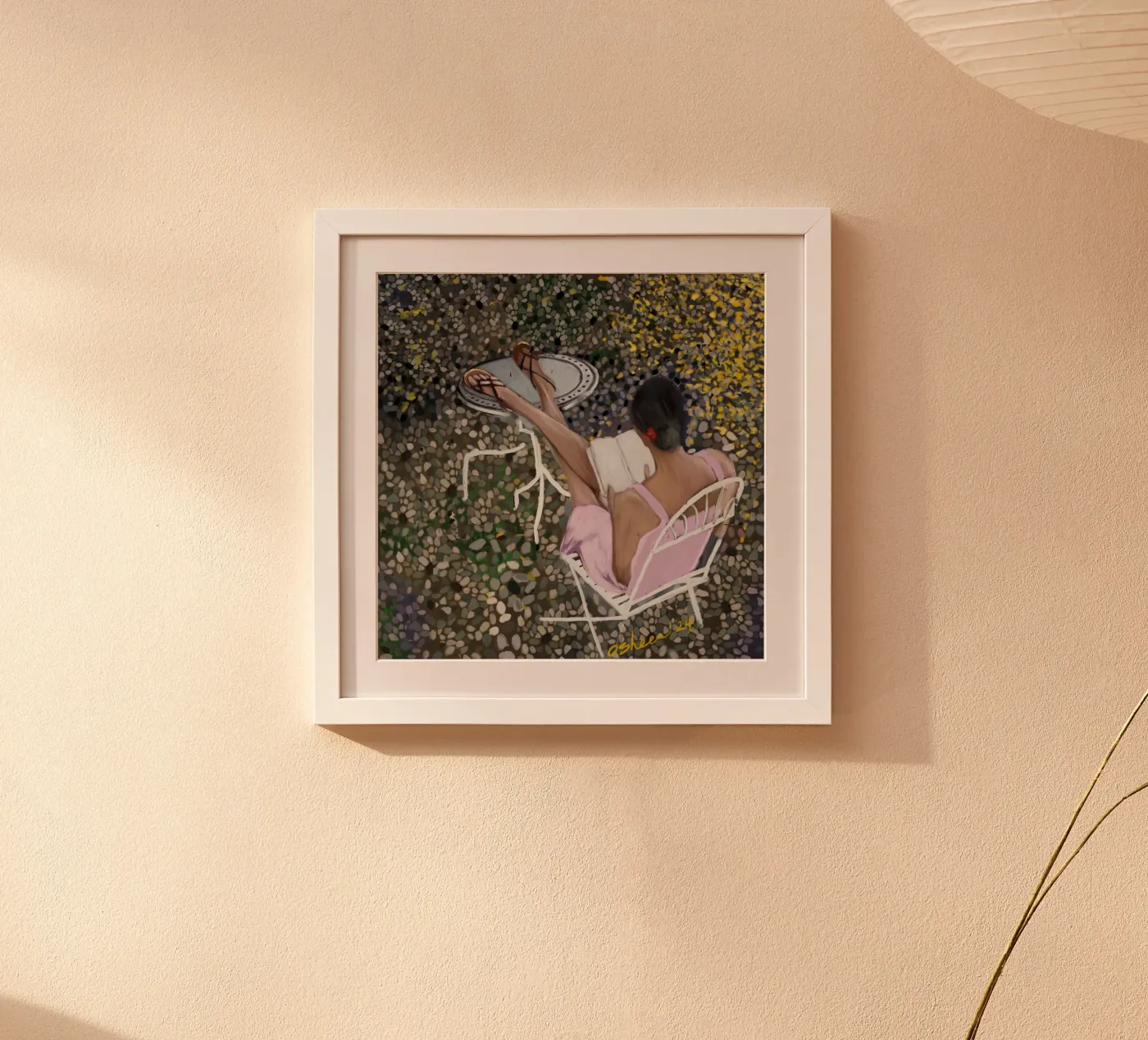 PERDUTO TRA LE PAGINE poster da OSHEENSGALLERY