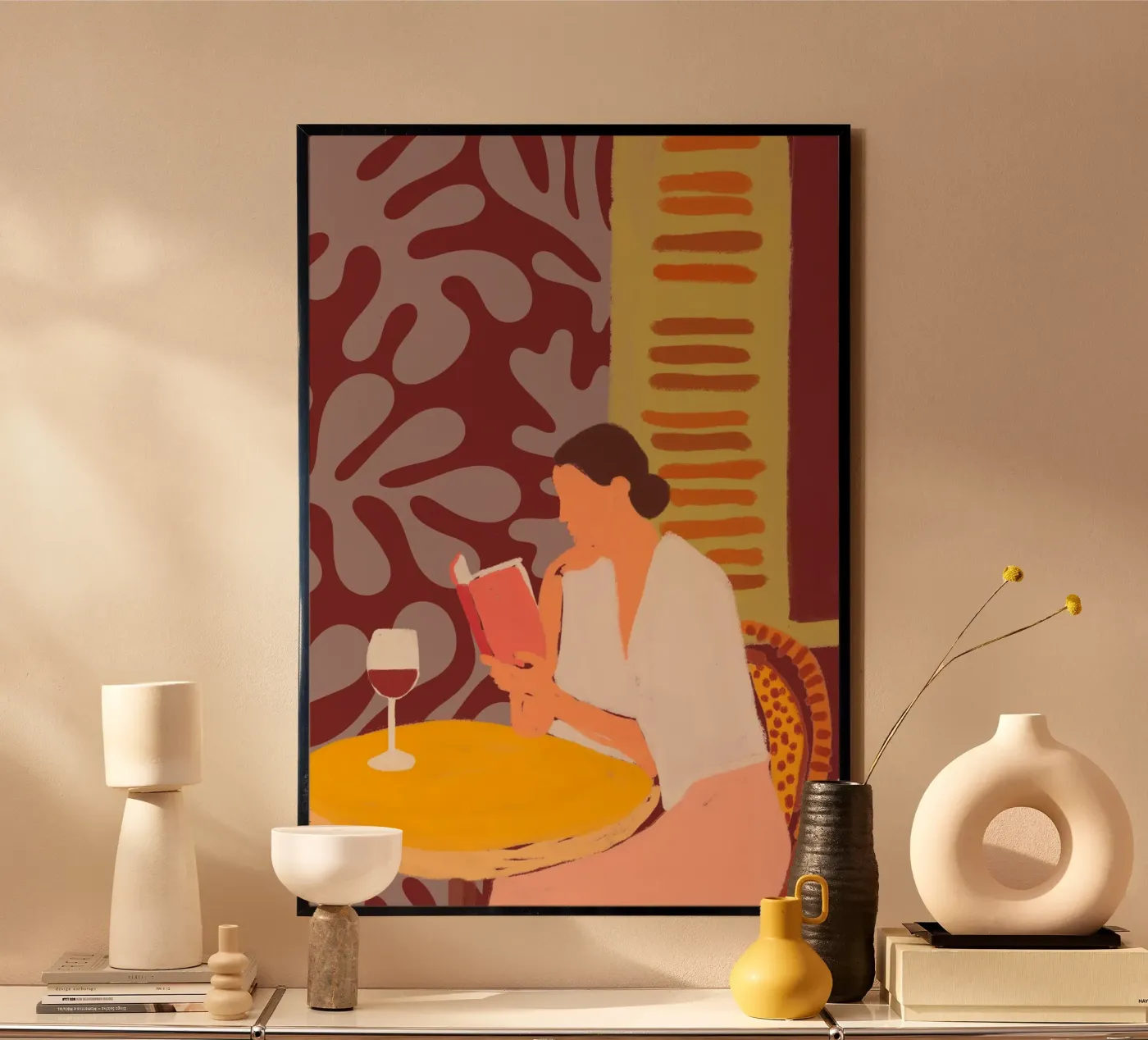 Sunday Reading poster by treechild