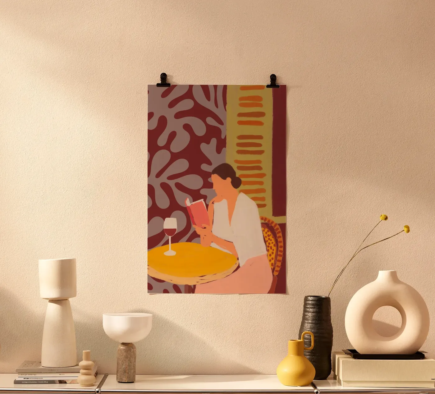 Sunday Reading poster by treechild