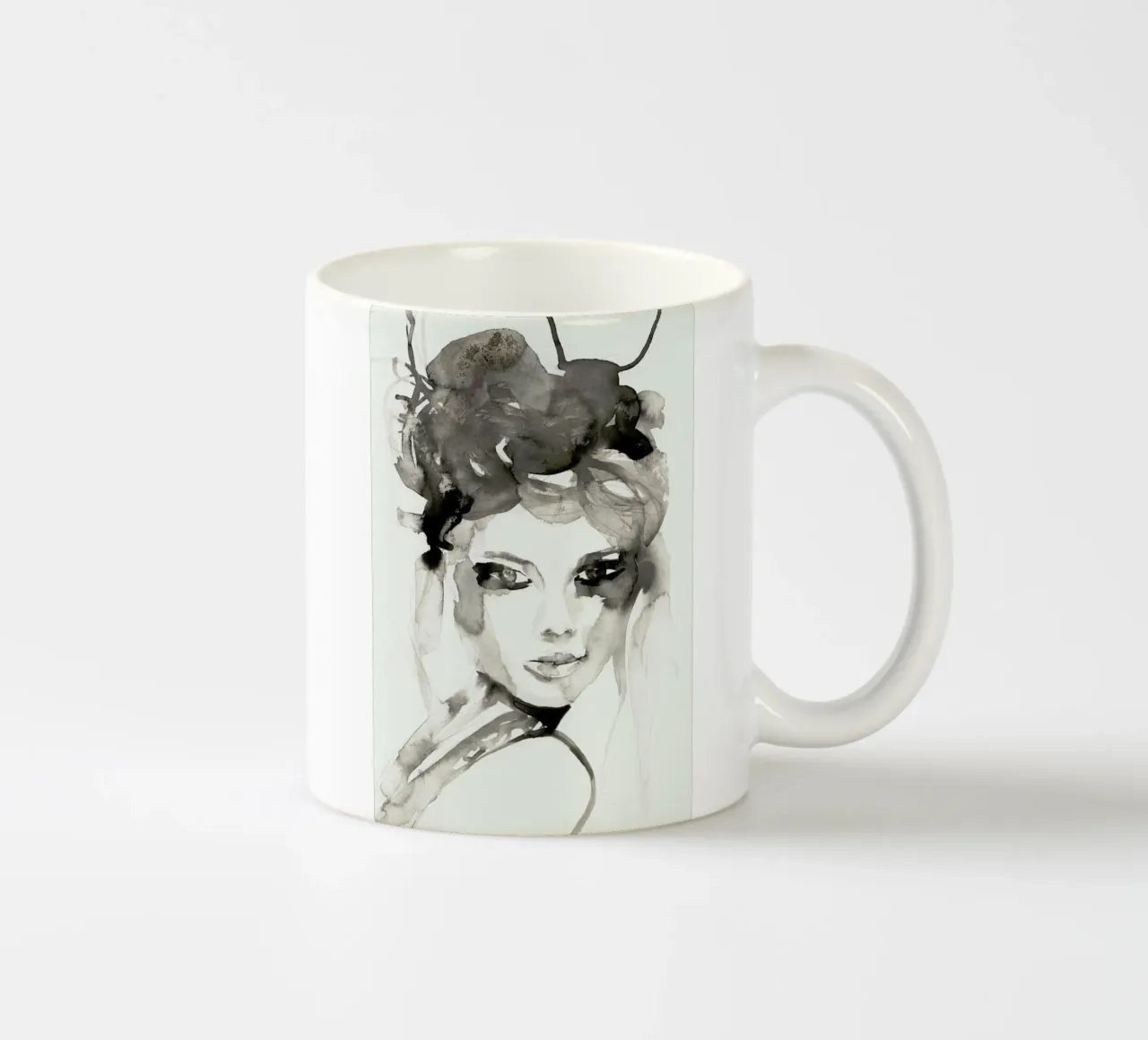 Hot Mess ceramic mug by Victoria Verbaan