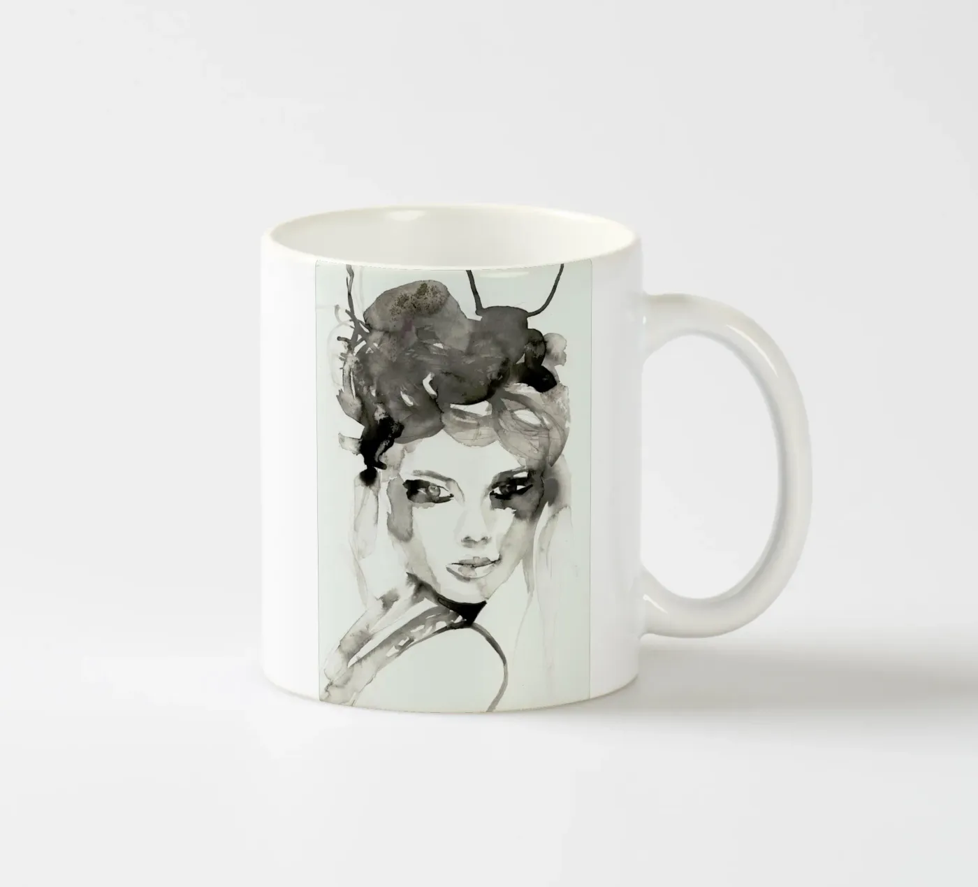Hot Mess ceramic mug by Victoria Verbaan