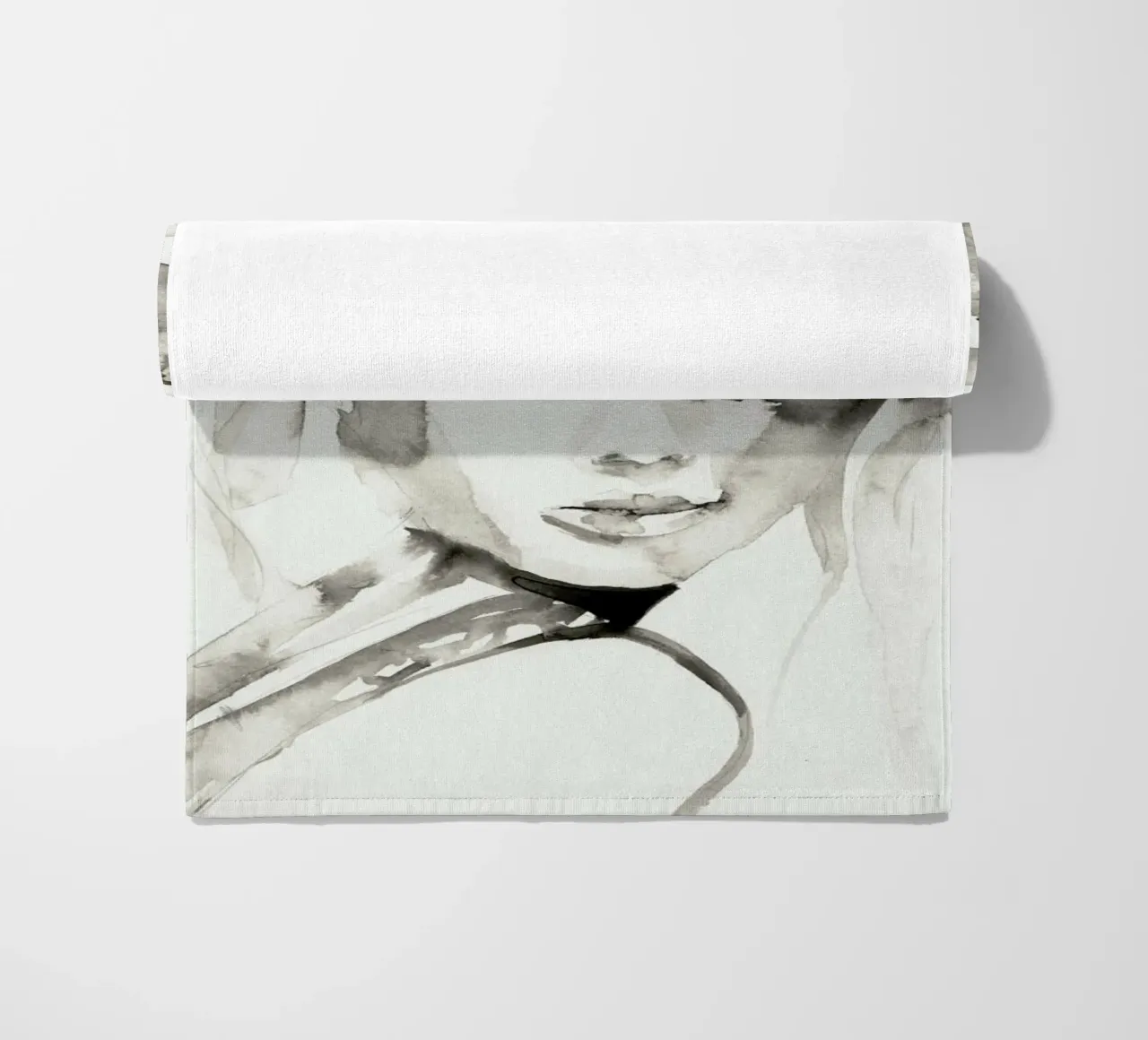 Hot Mess beach towel by Victoria Verbaan