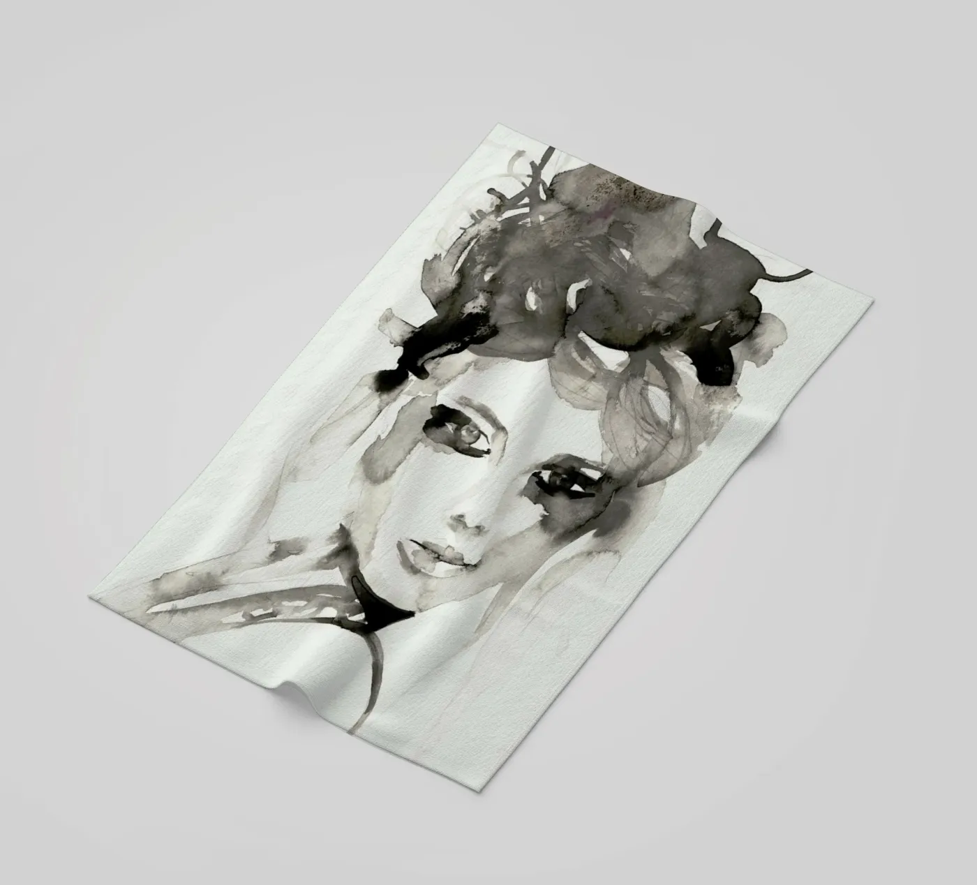 Hot Mess beach towel by Victoria Verbaan