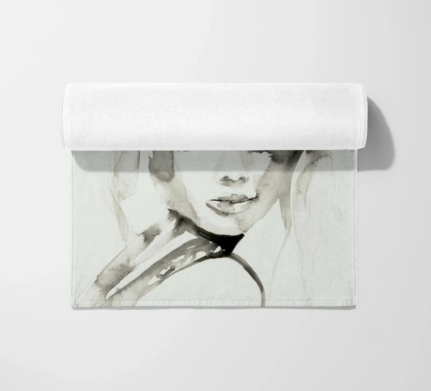 Hot Mess beach towel by Victoria Verbaan