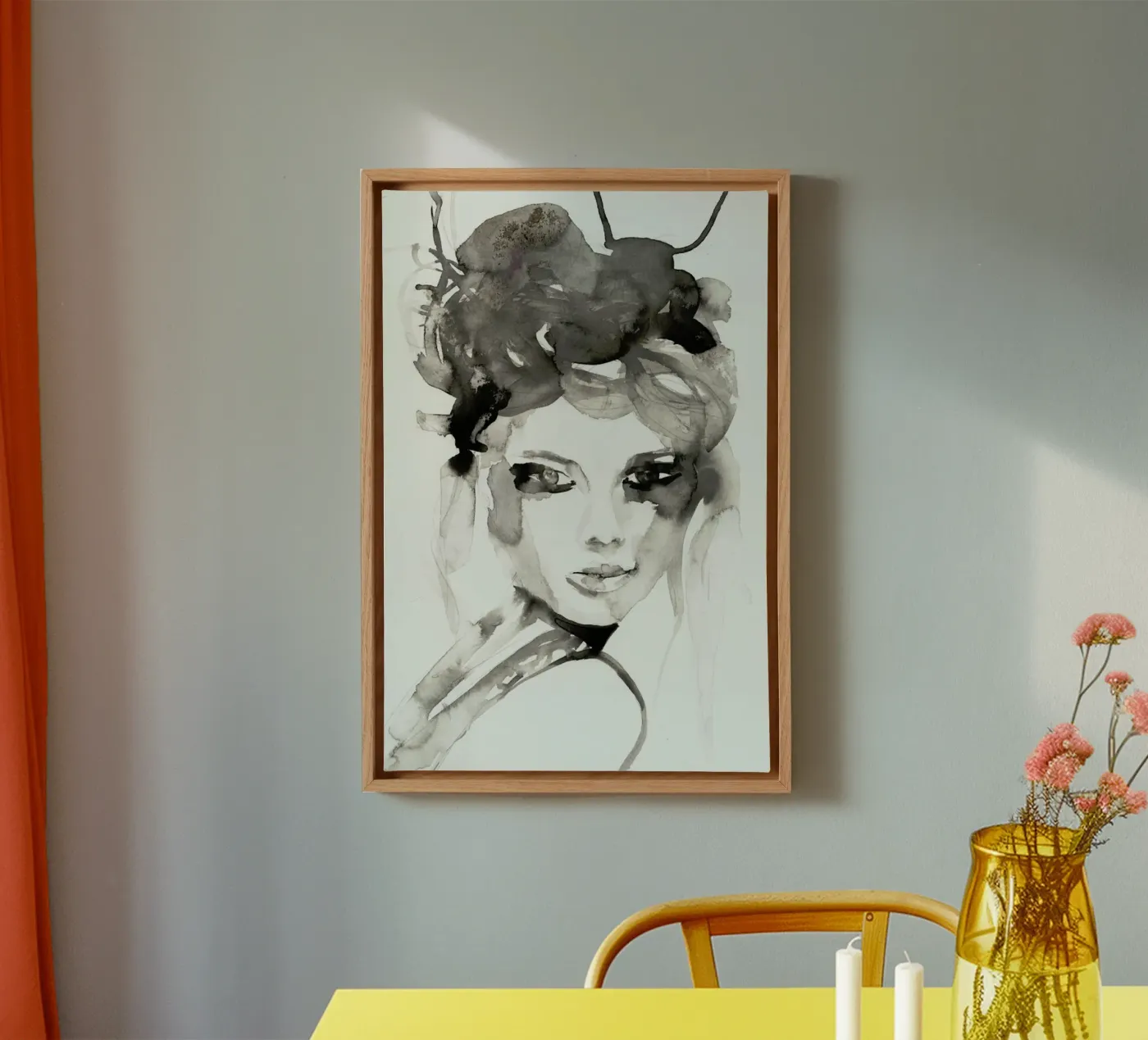 Hot Mess canvas van Victoria Verbaan