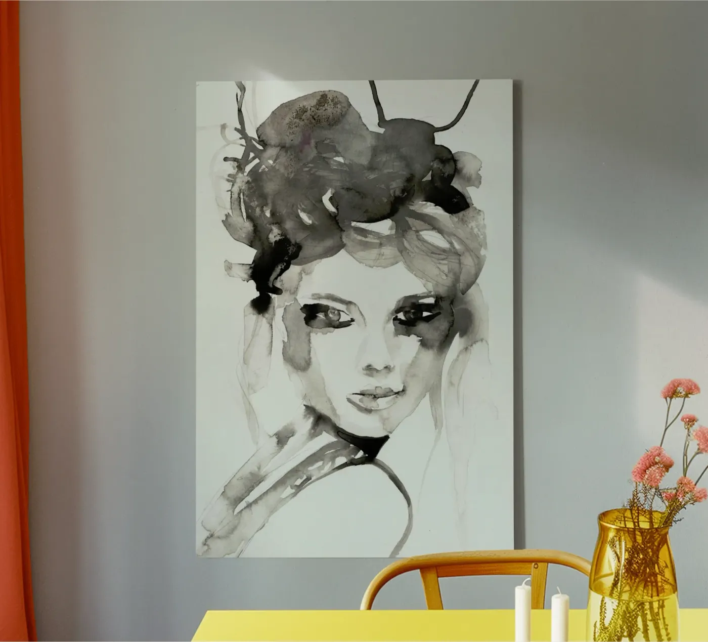 Hot Mess canvas van Victoria Verbaan