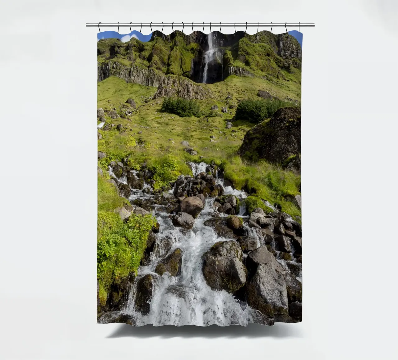 Island - Wasserfall tenda da doccia da Nadine Ginzel