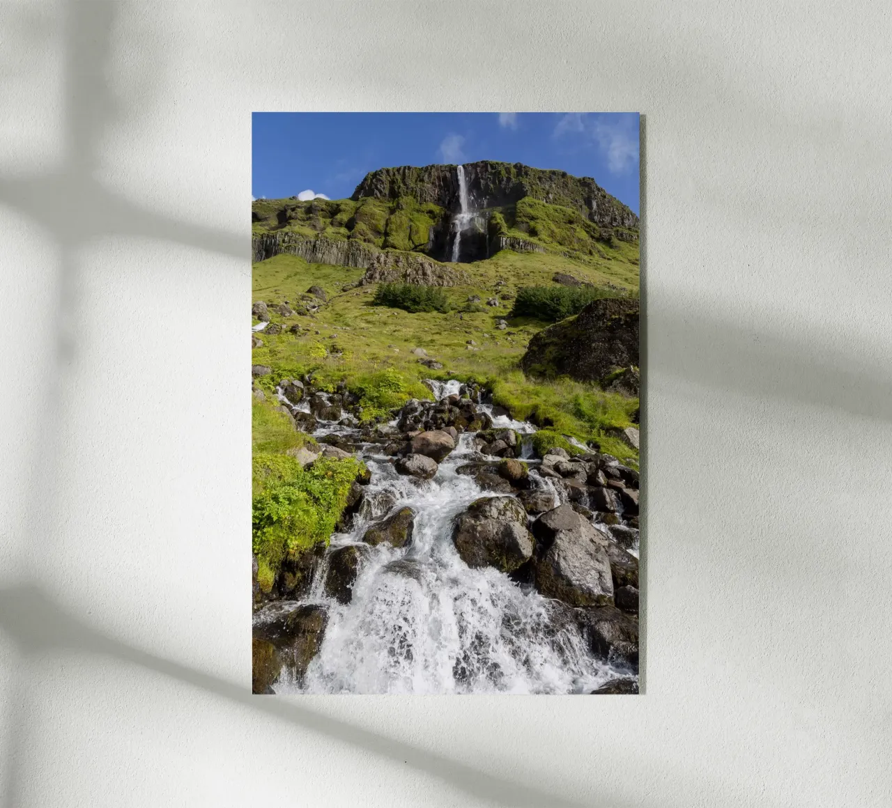 Island - Wasserfall plexiglass da Nadine Ginzel