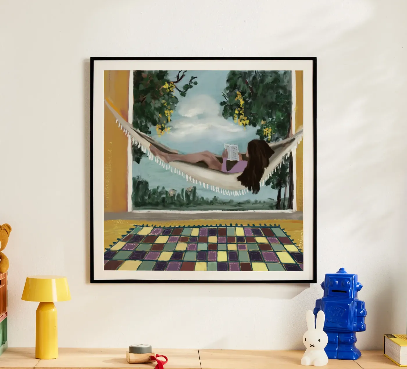 Hammock Haven poster by OSHEENSGALLERY