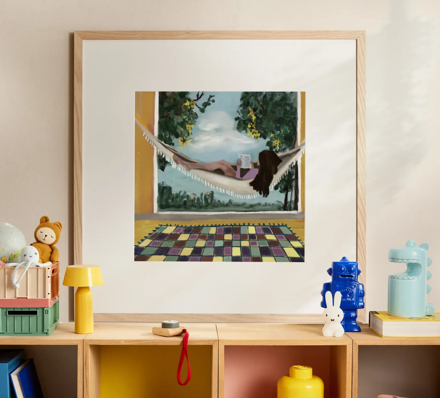 Hammock Haven poster by OSHEENSGALLERY
