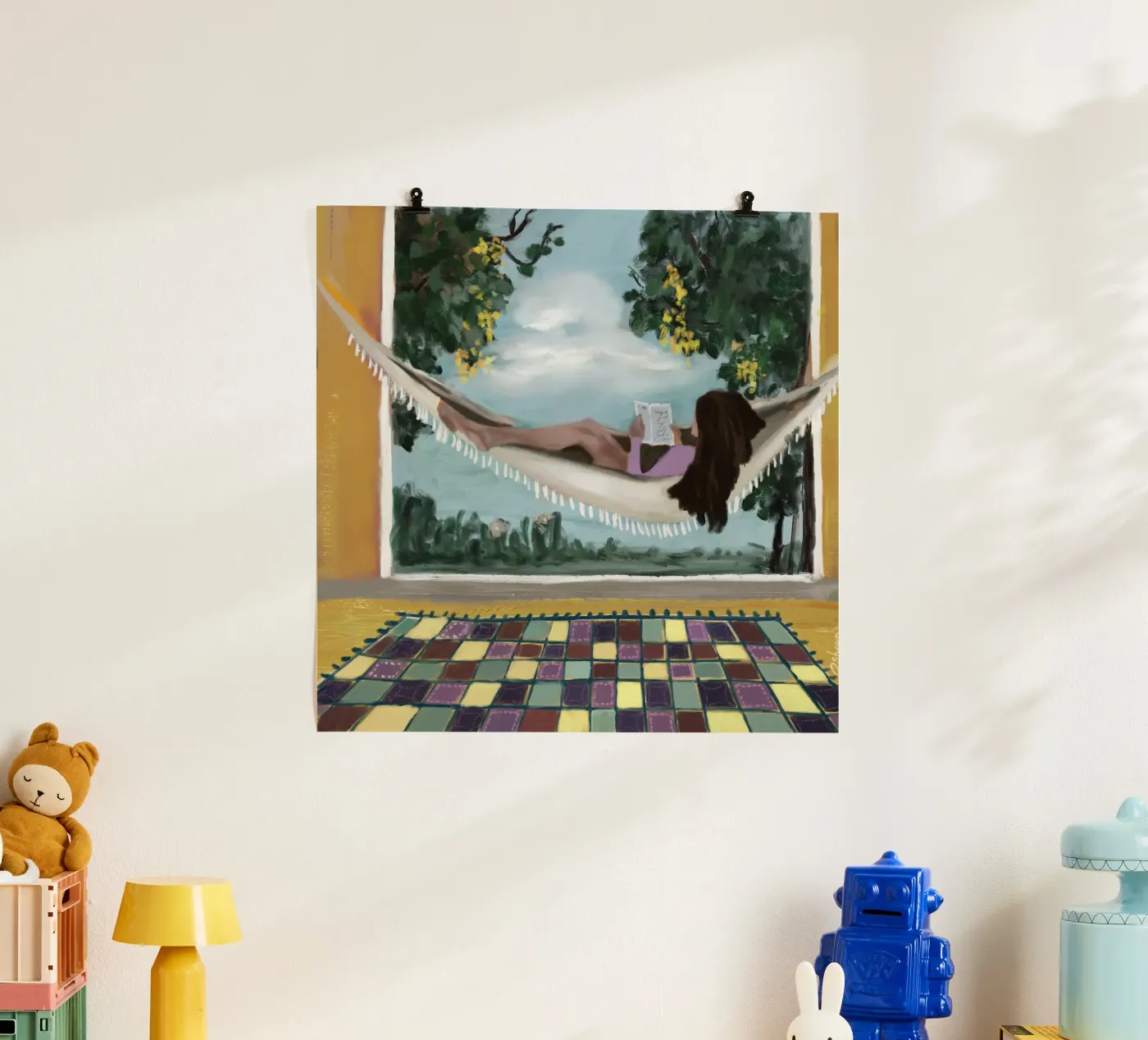 Hammock Haven poster by OSHEENSGALLERY