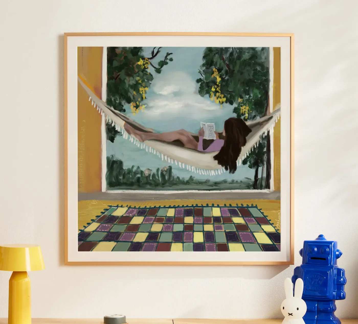 Hammock Haven poster by OSHEENSGALLERY