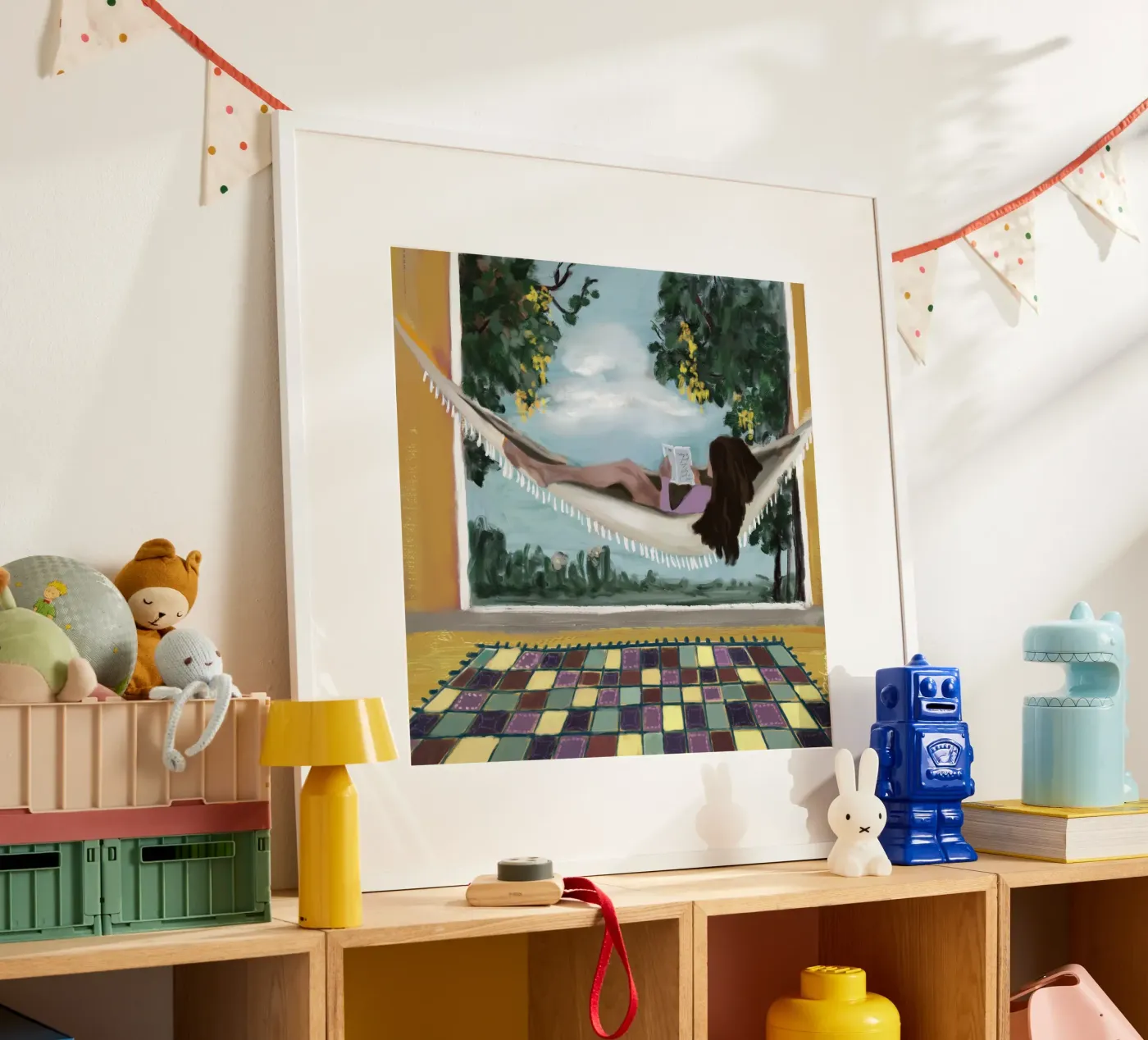 Hammock Haven poster by OSHEENSGALLERY