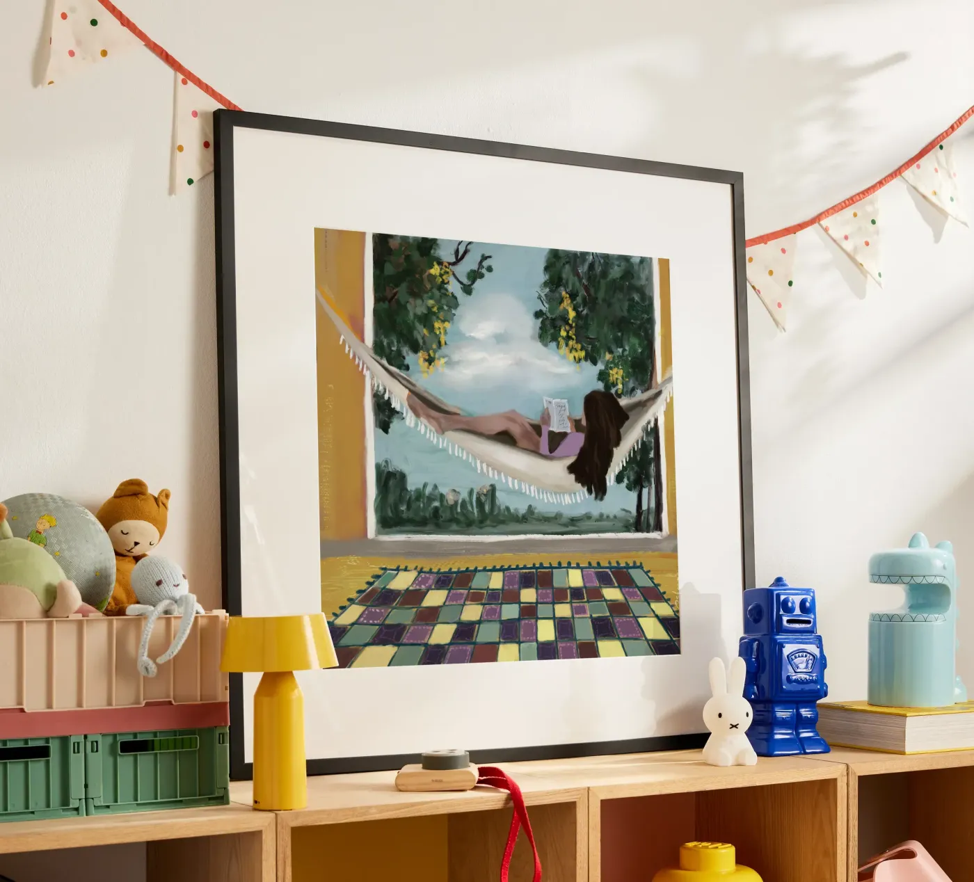 Hammock Haven poster by OSHEENSGALLERY