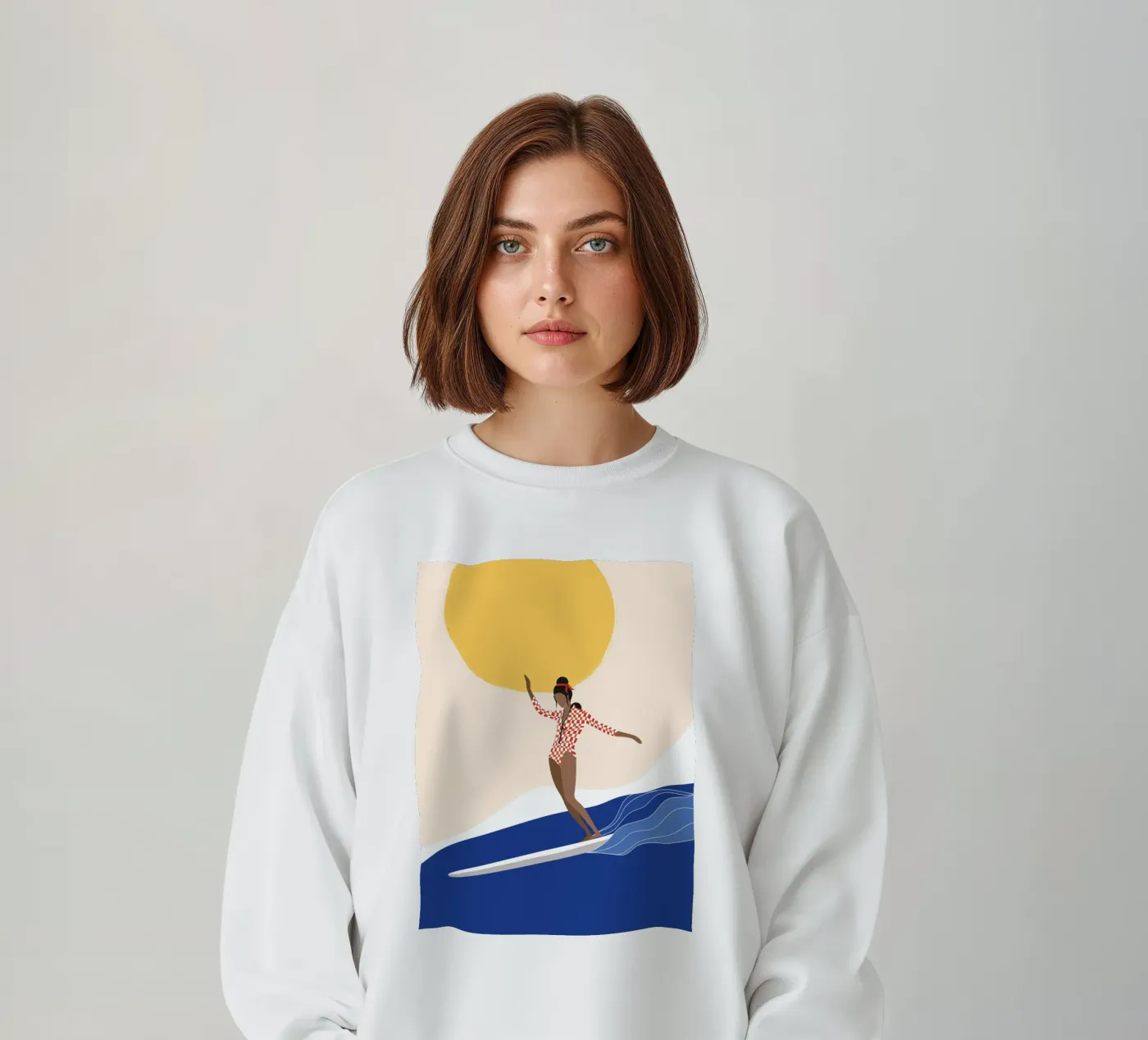 Mare, surf e sole felpa da Tamsen Design