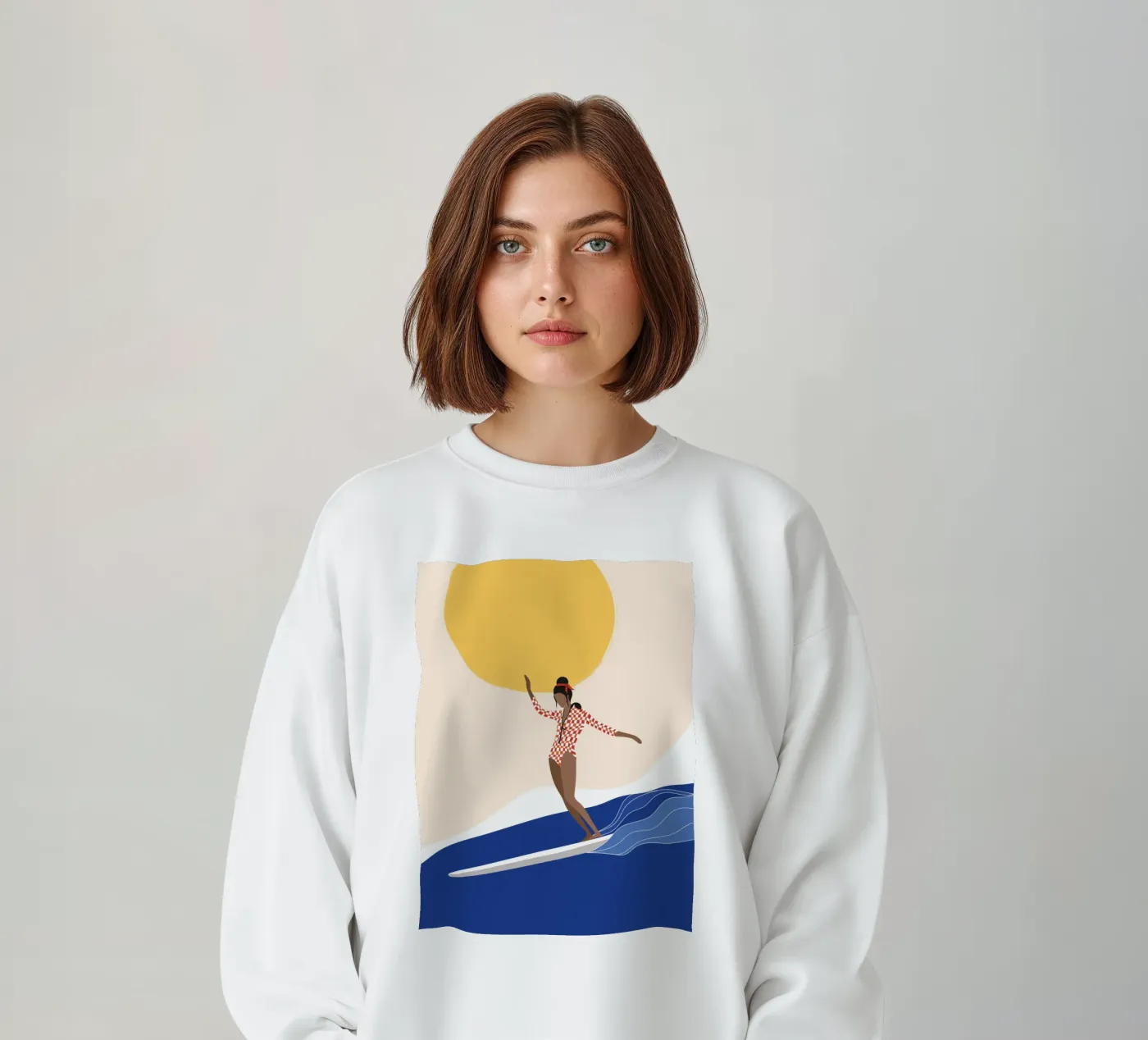 Mare, surf e sole felpa da Tamsen Design