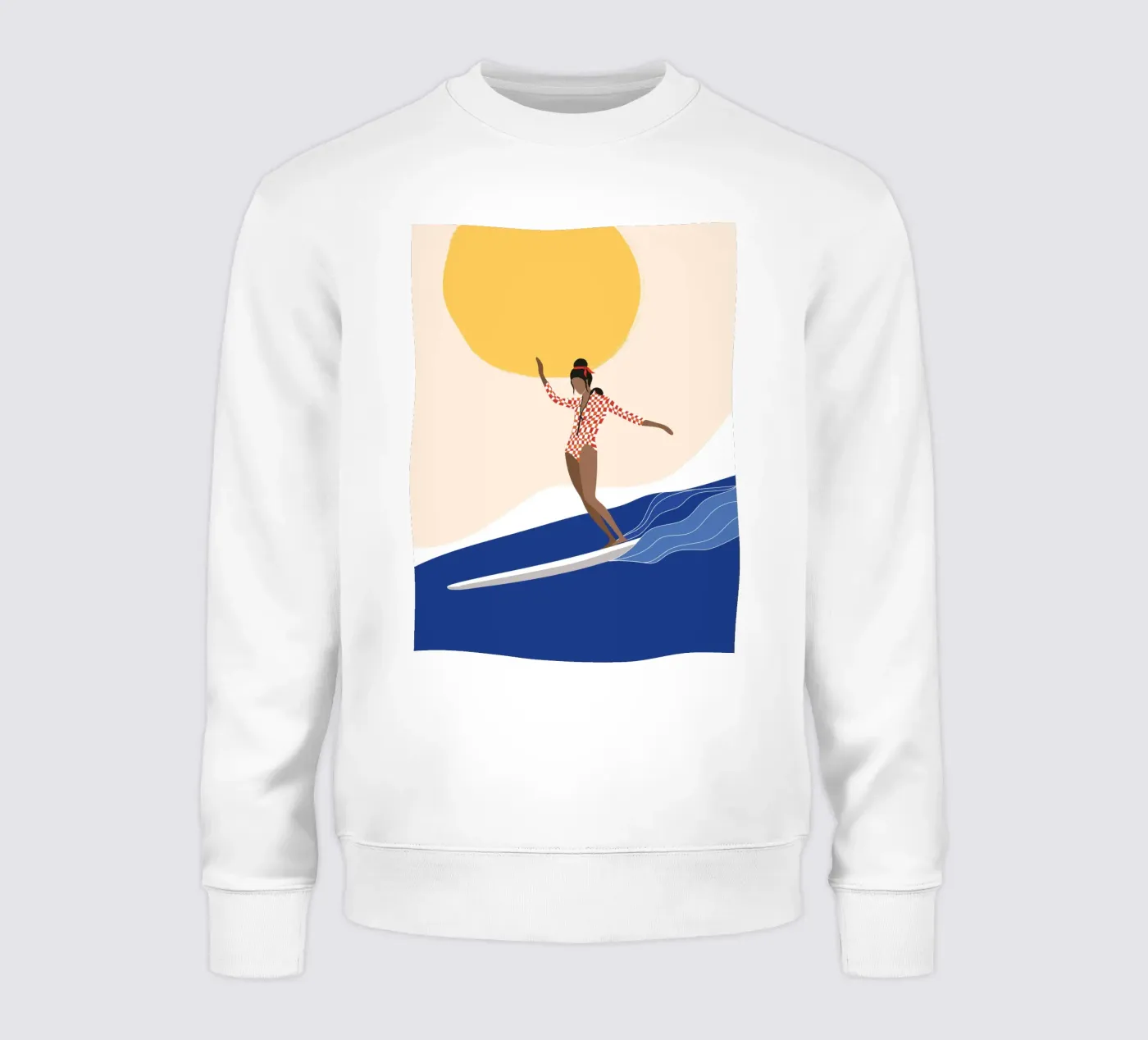 Mare, surf e sole felpa da Tamsen Design