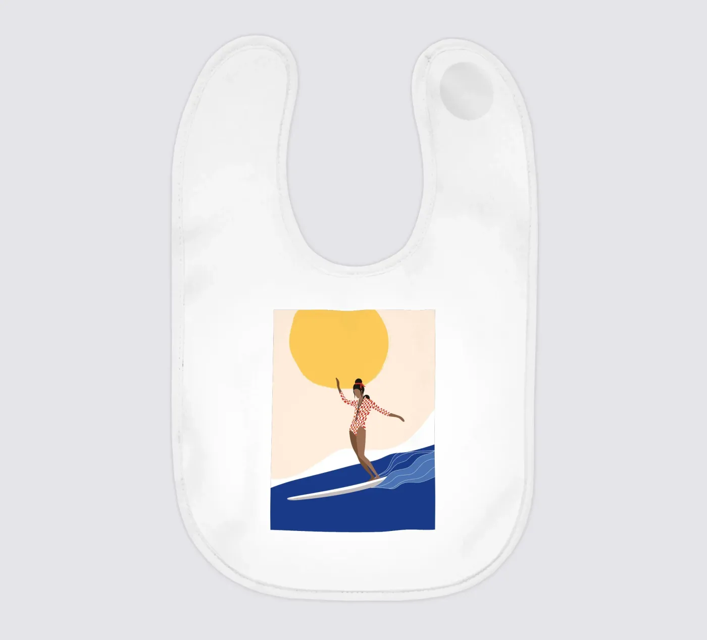 Mare, surf e sole bavaglino da Tamsen Design