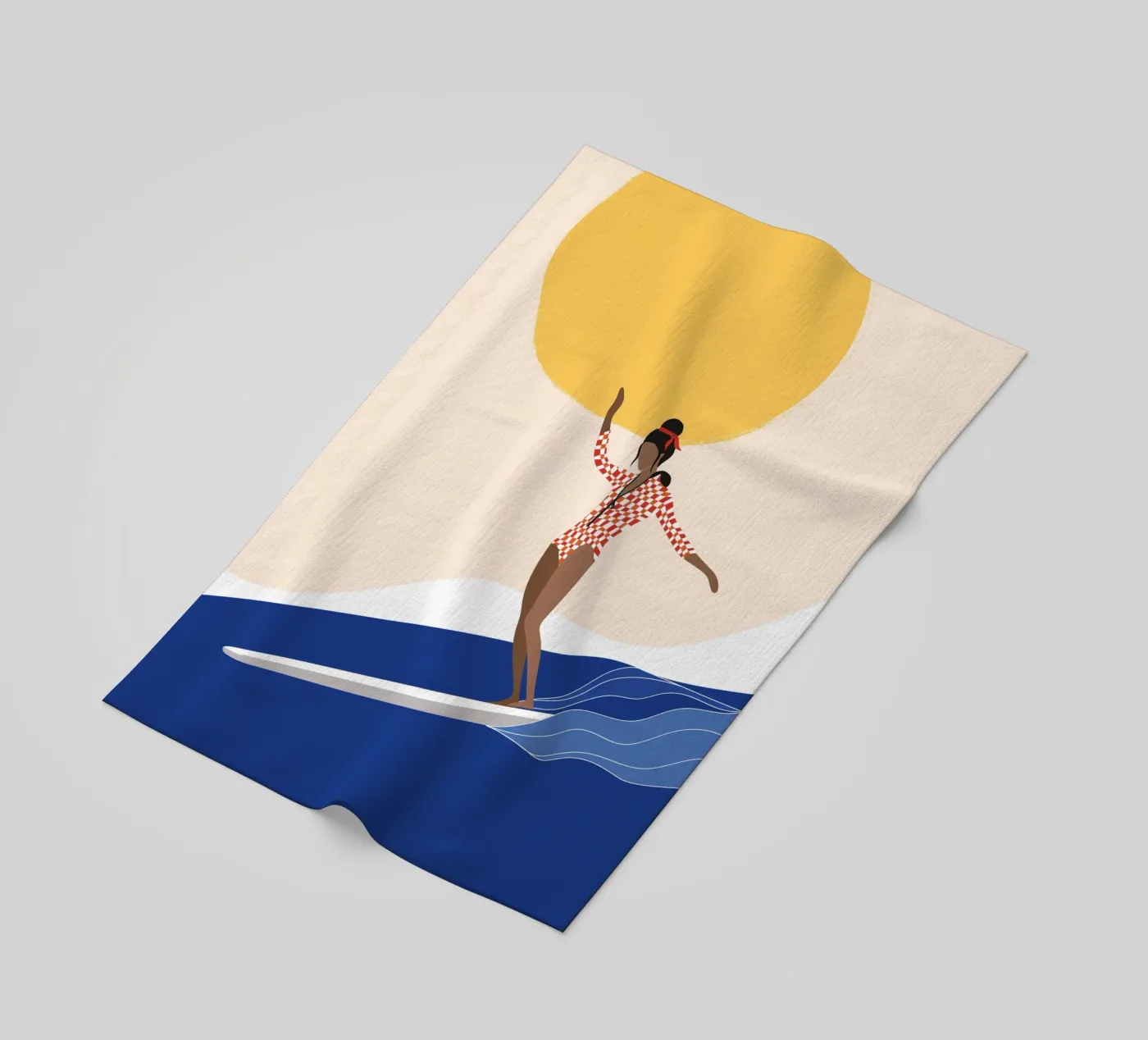Sea, Surf & Sun beach towel by Tamsen Design