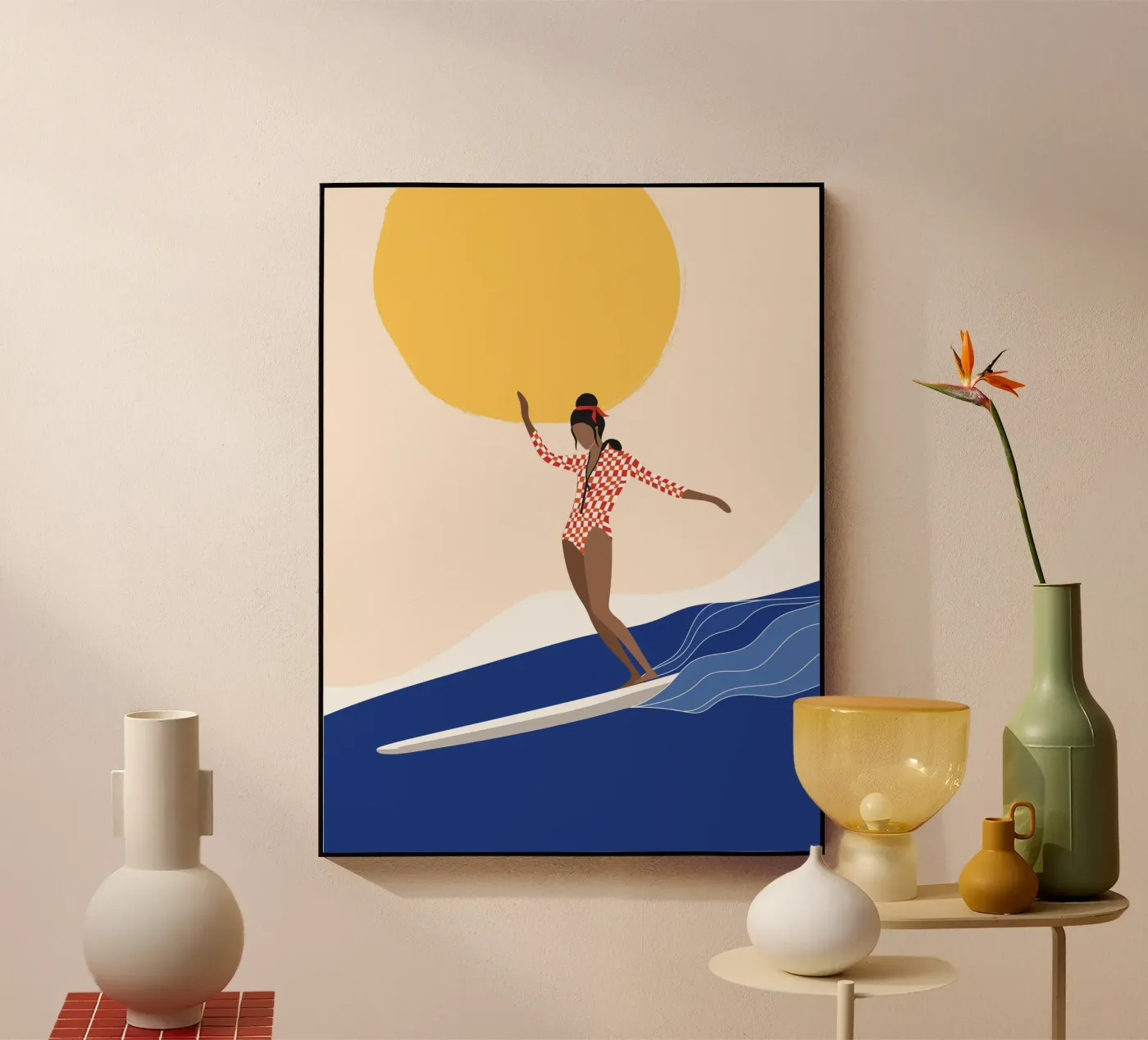 Mare, surf e sole plexiglass da Tamsen Design