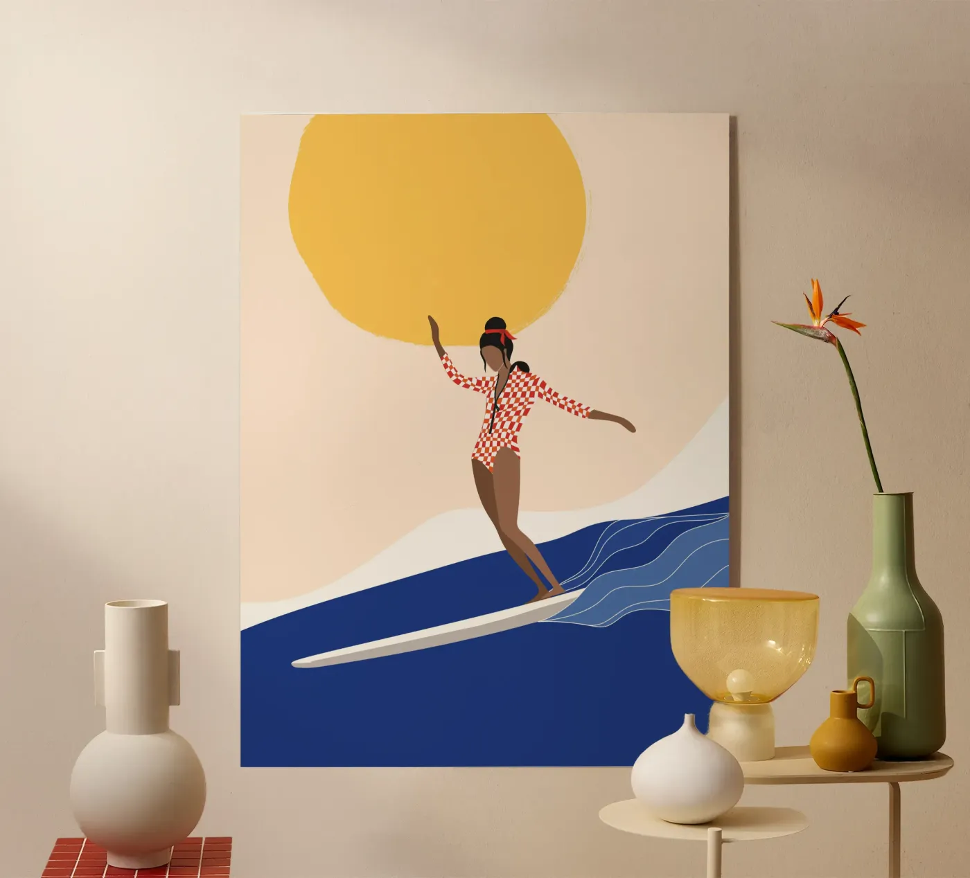 Mare, surf e sole plexiglass da Tamsen Design