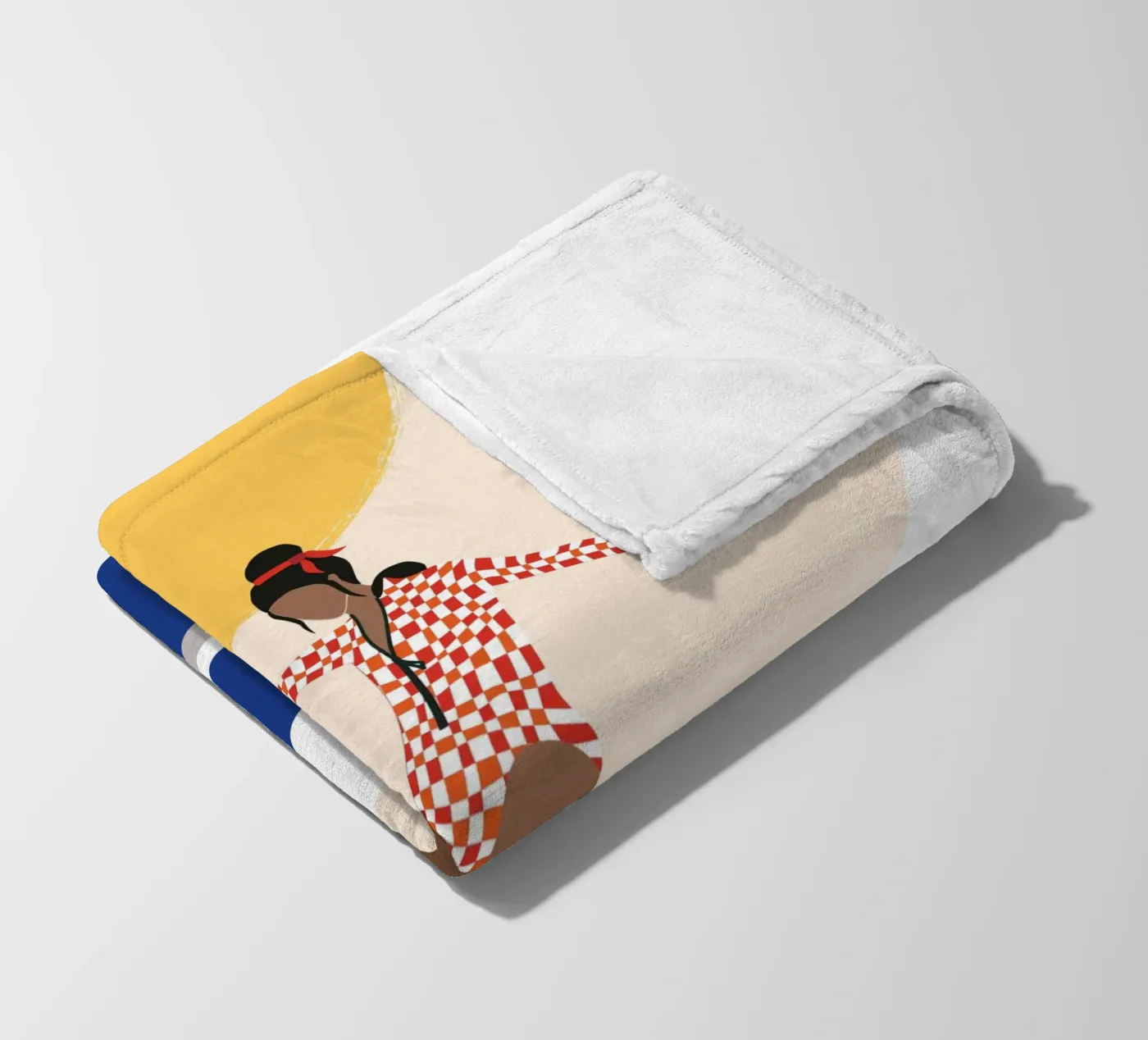 Mare, surf e sole coperta in pile da Tamsen Design