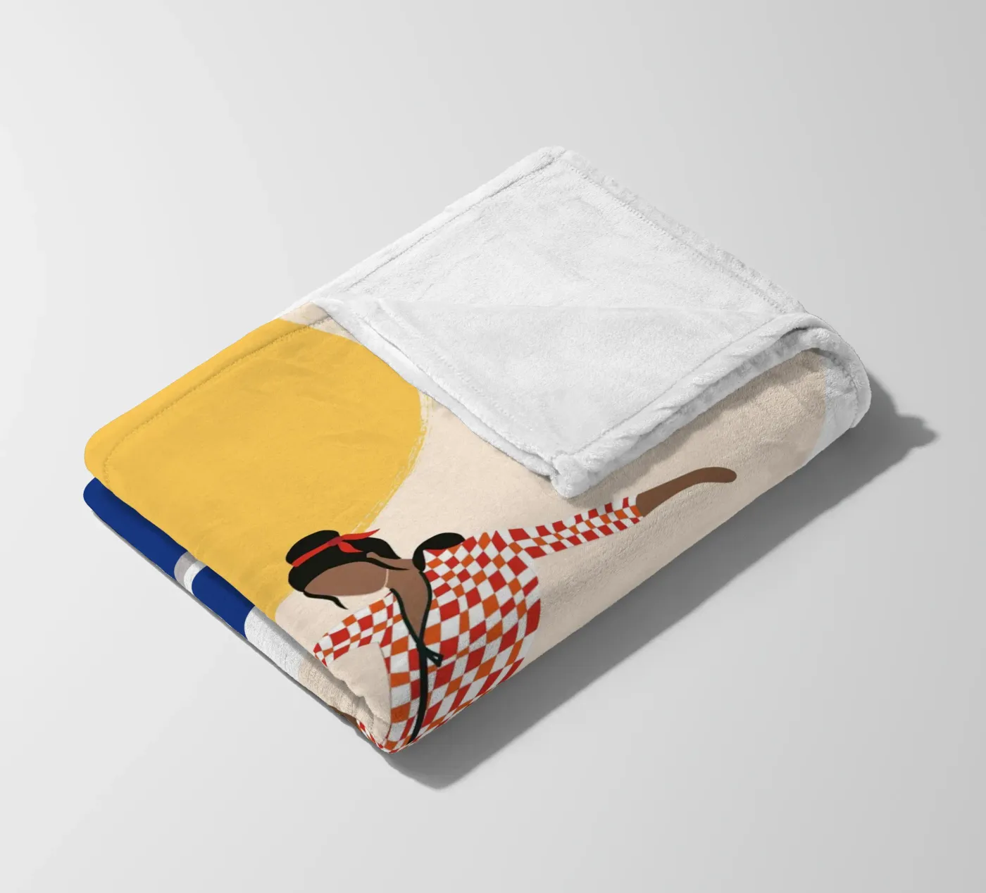 Mare, surf e sole coperta in pile da Tamsen Design
