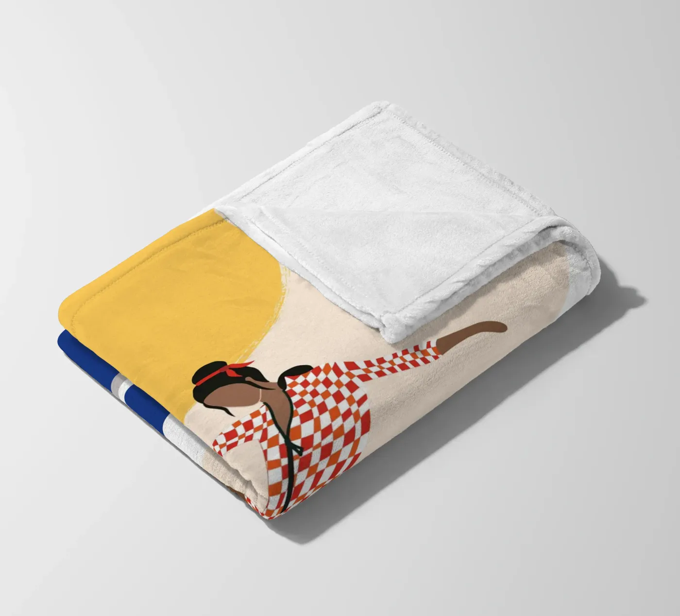 Mare, surf e sole coperta in pile da Tamsen Design