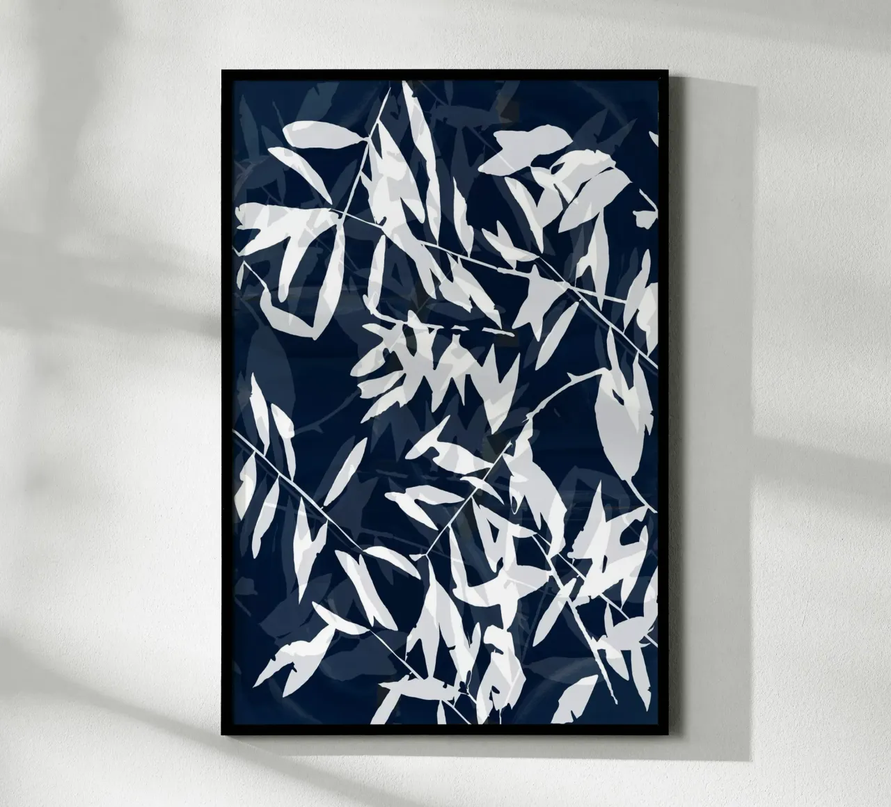 Marine Blanc Bambou I poster de Cartissi