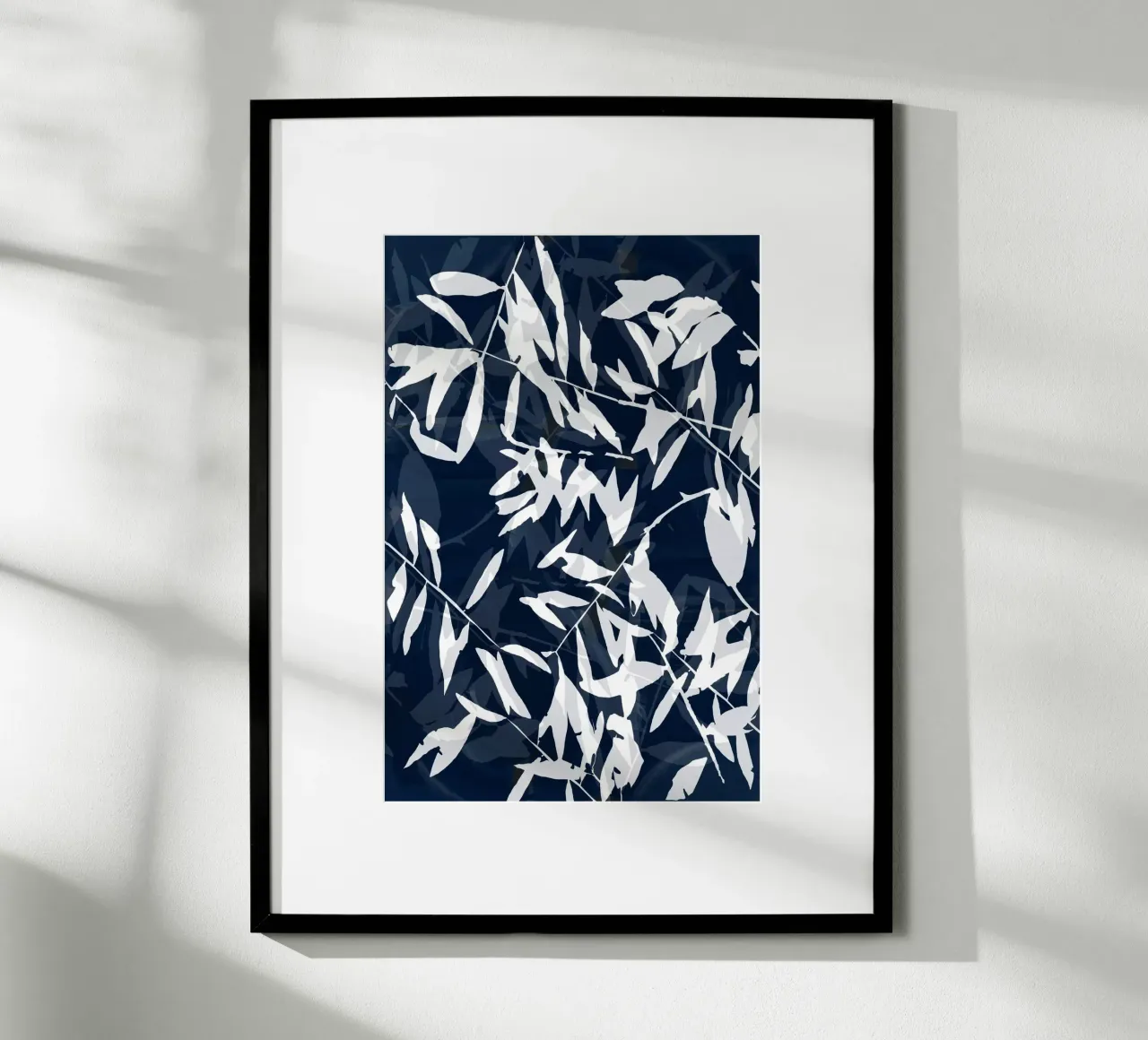 Marine Blanc Bambou I poster de Cartissi