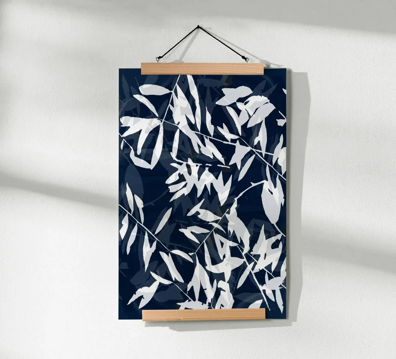 Marine Blanc Bambou I poster de Cartissi