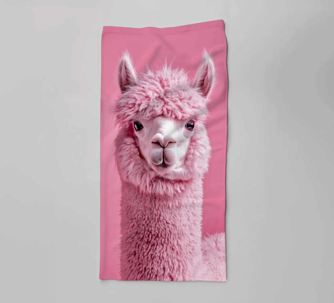 Alpaca badhanddoek van Art Unleashed