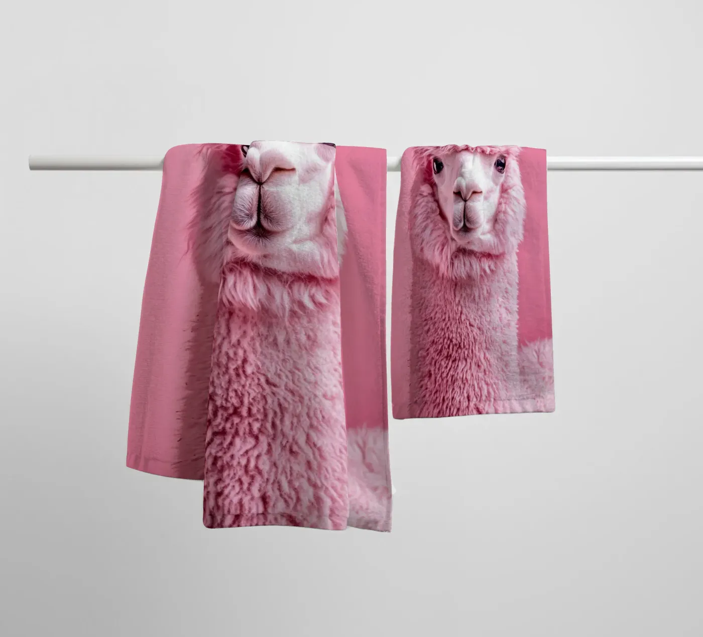 Alpaca badhanddoek van Art Unleashed