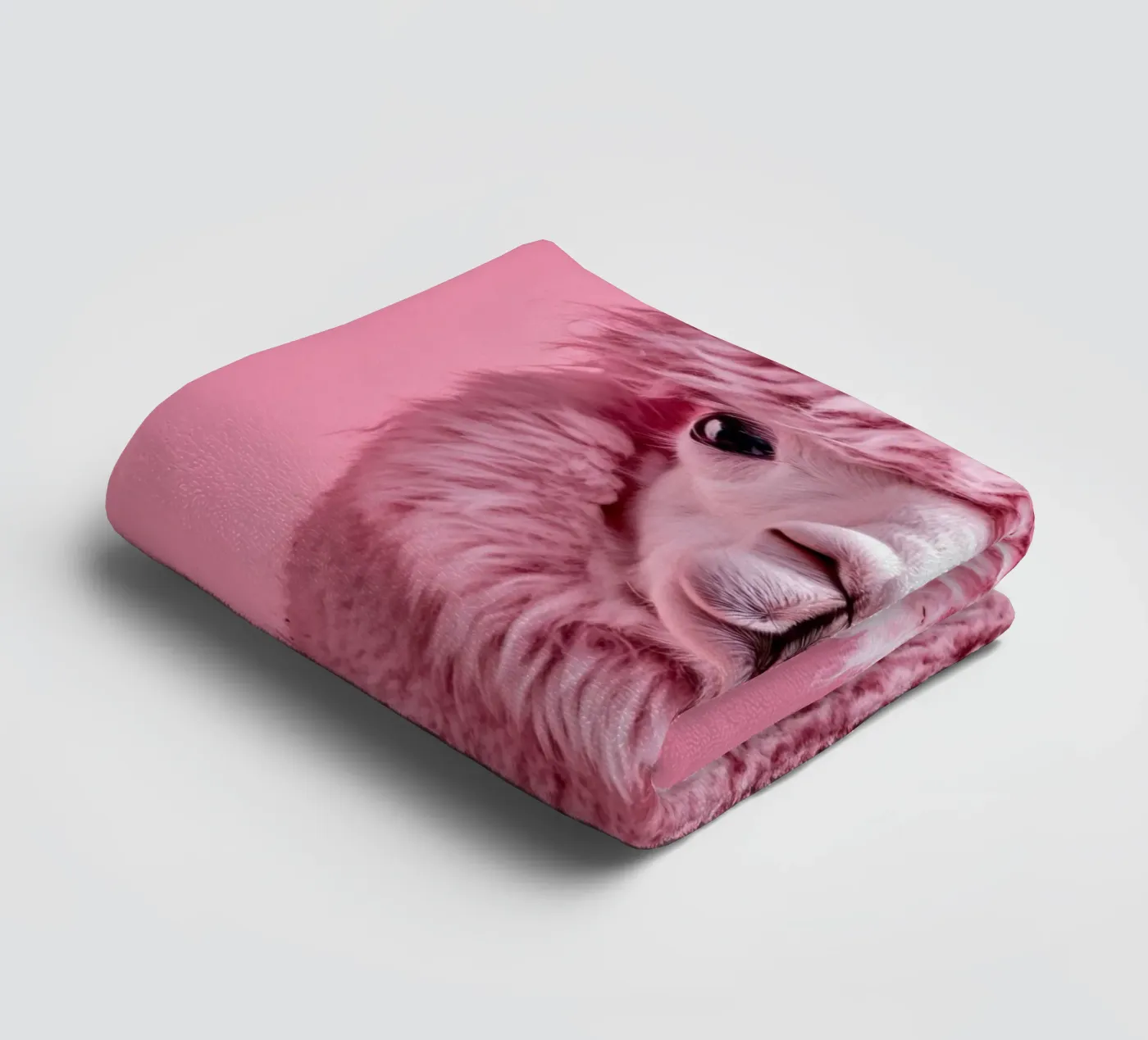Alpaca badhanddoek van Art Unleashed