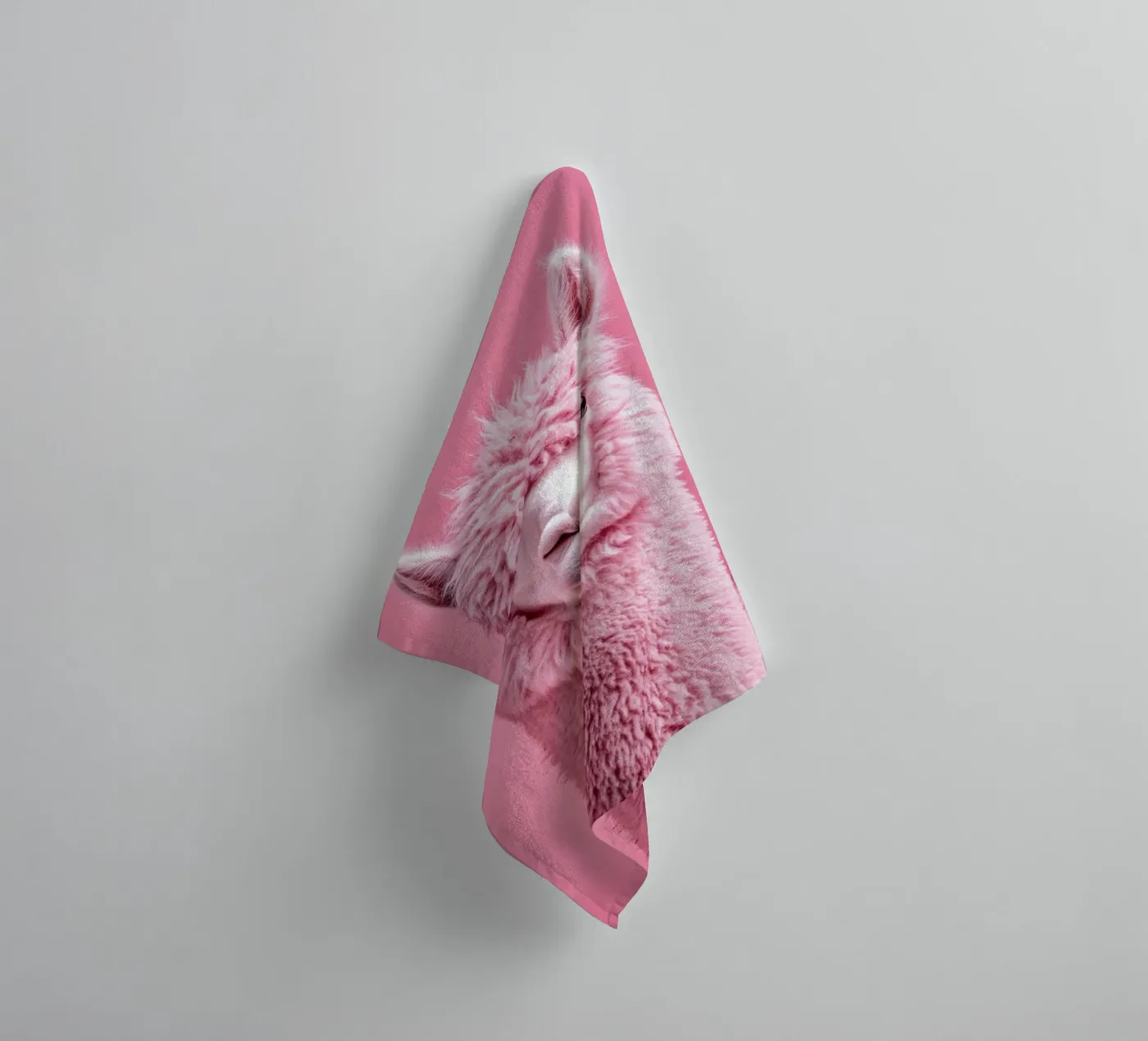 Alpaca badhanddoek van Art Unleashed
