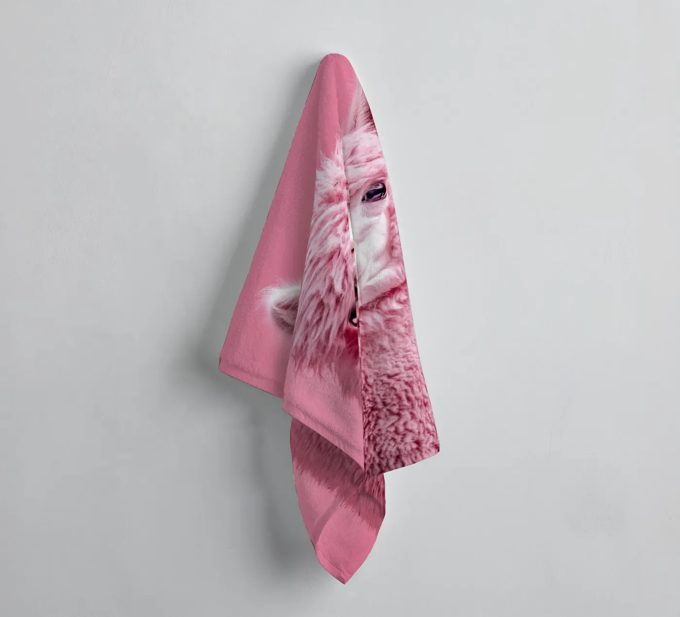Alpaca badhanddoek van Art Unleashed
