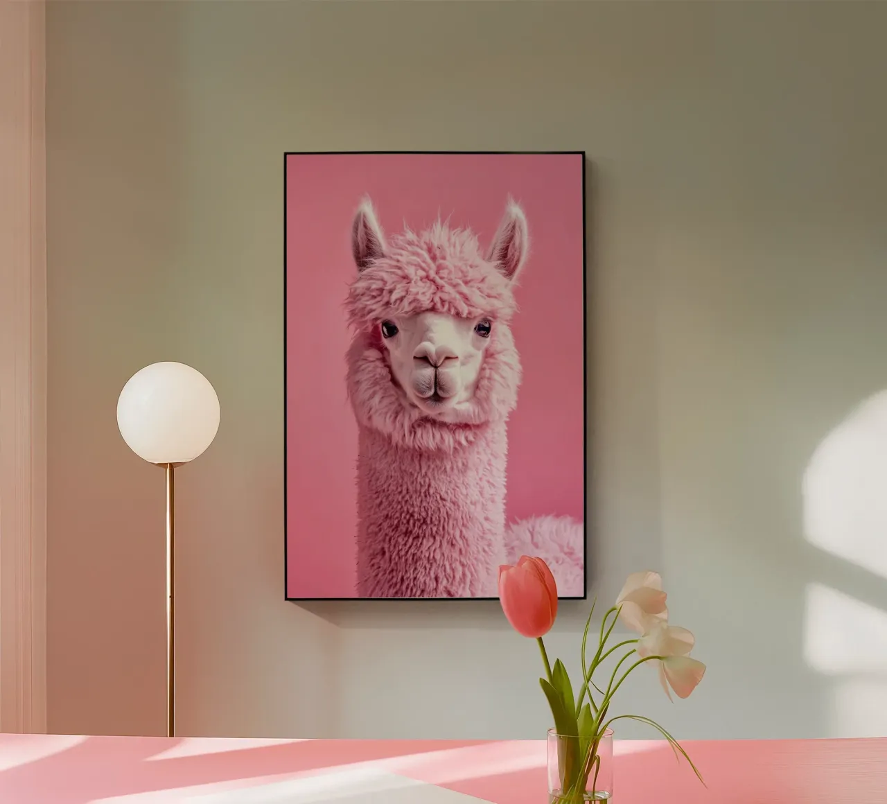 Alpaca plexiglass da Art Unleashed