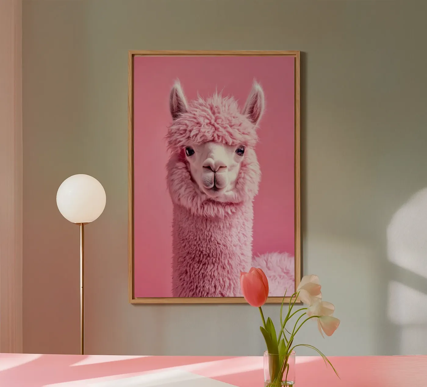 Alpaca pannello forex da Art Unleashed