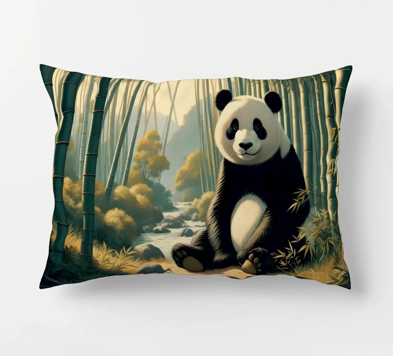 PANDA cuscino da RUBIANT ART