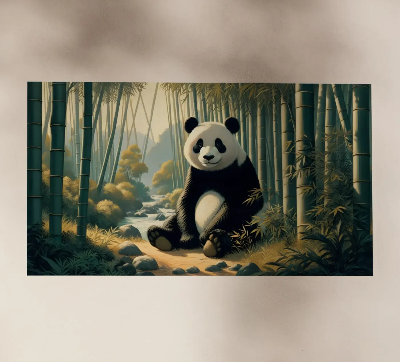 PANDA pellicola backlit da RUBIANT ART